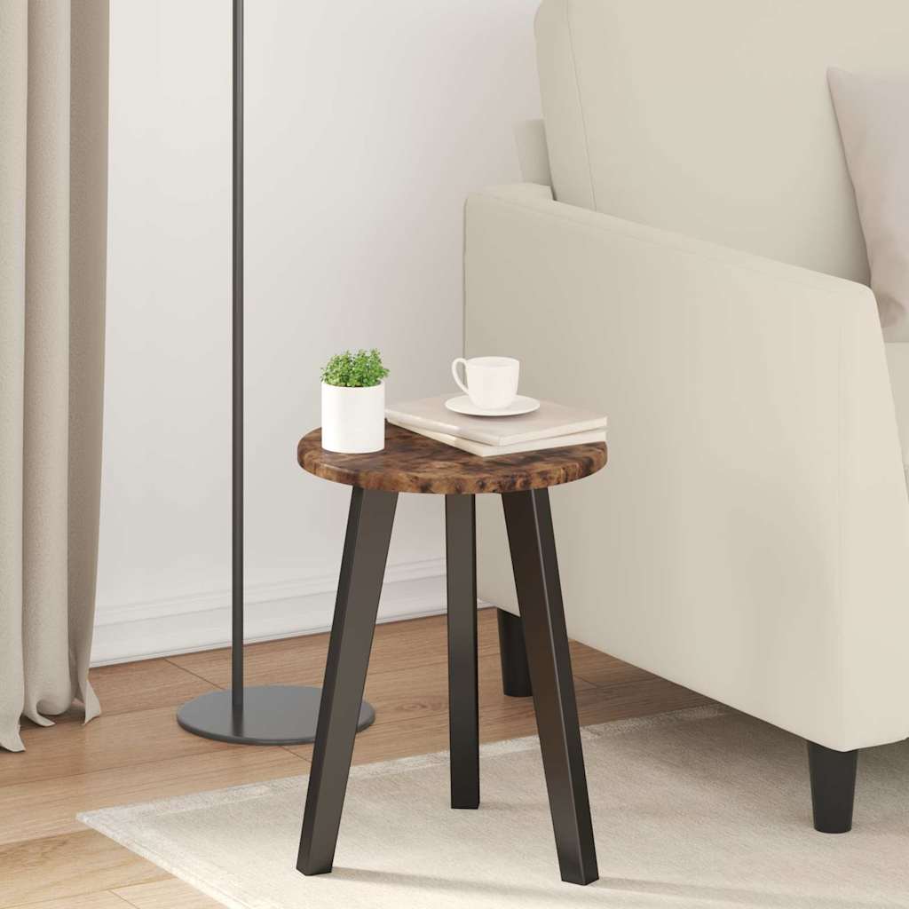 Bordplate Røkt eik 30 x 30 x 1.5 cm Konstruert tre