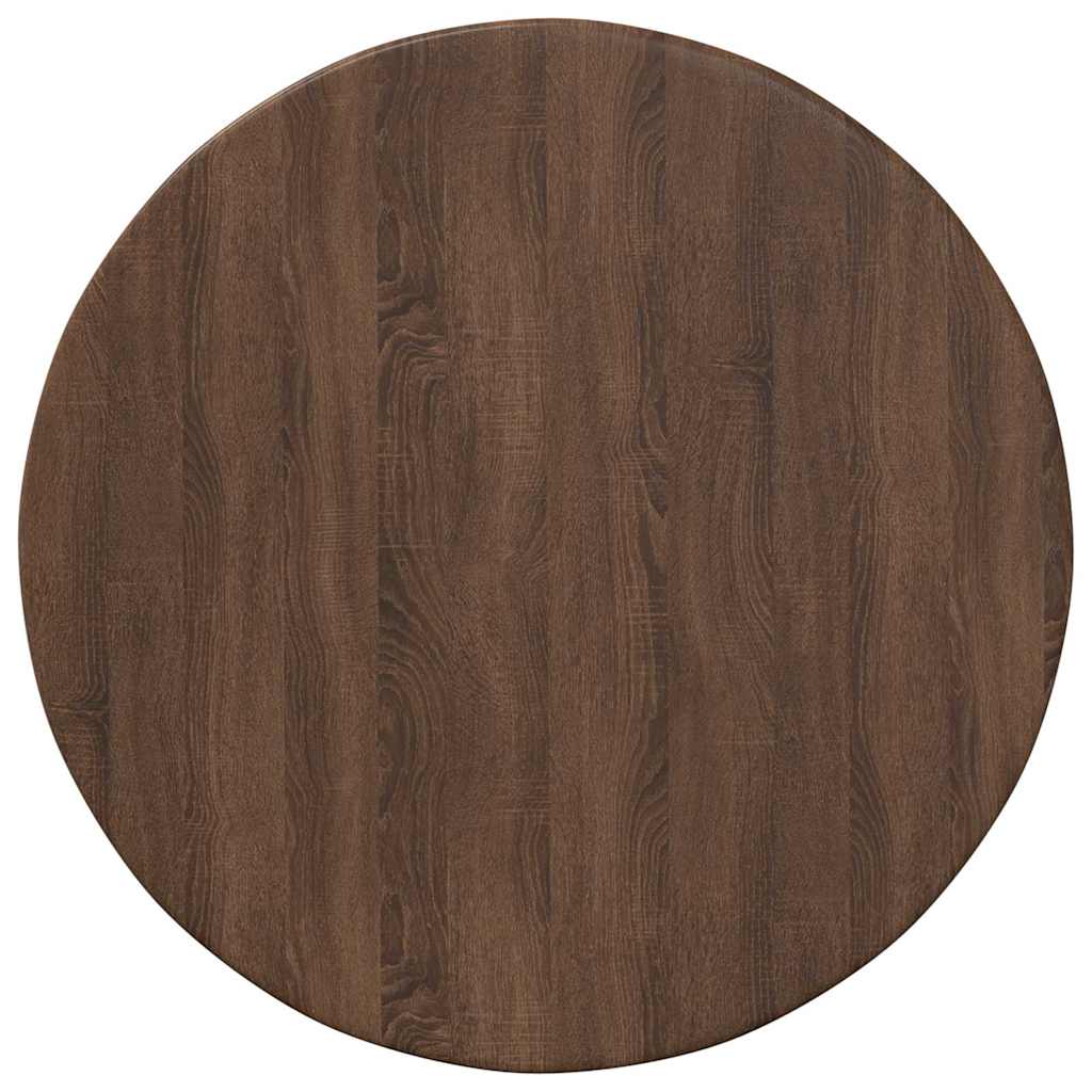 Bordplate brun eik 40 x 40 x 1.5 cm Konstruert tre