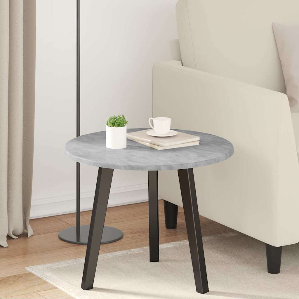 Bordplate Betonggrå 50 x 50 x 1.5 cm Konstruert tre