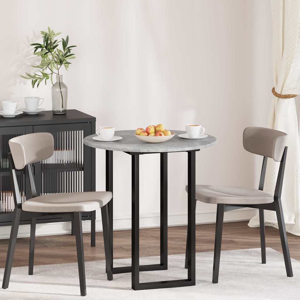 Bordplate Betonggrå 70 x 70 x 1.5 cm Konstruert tre