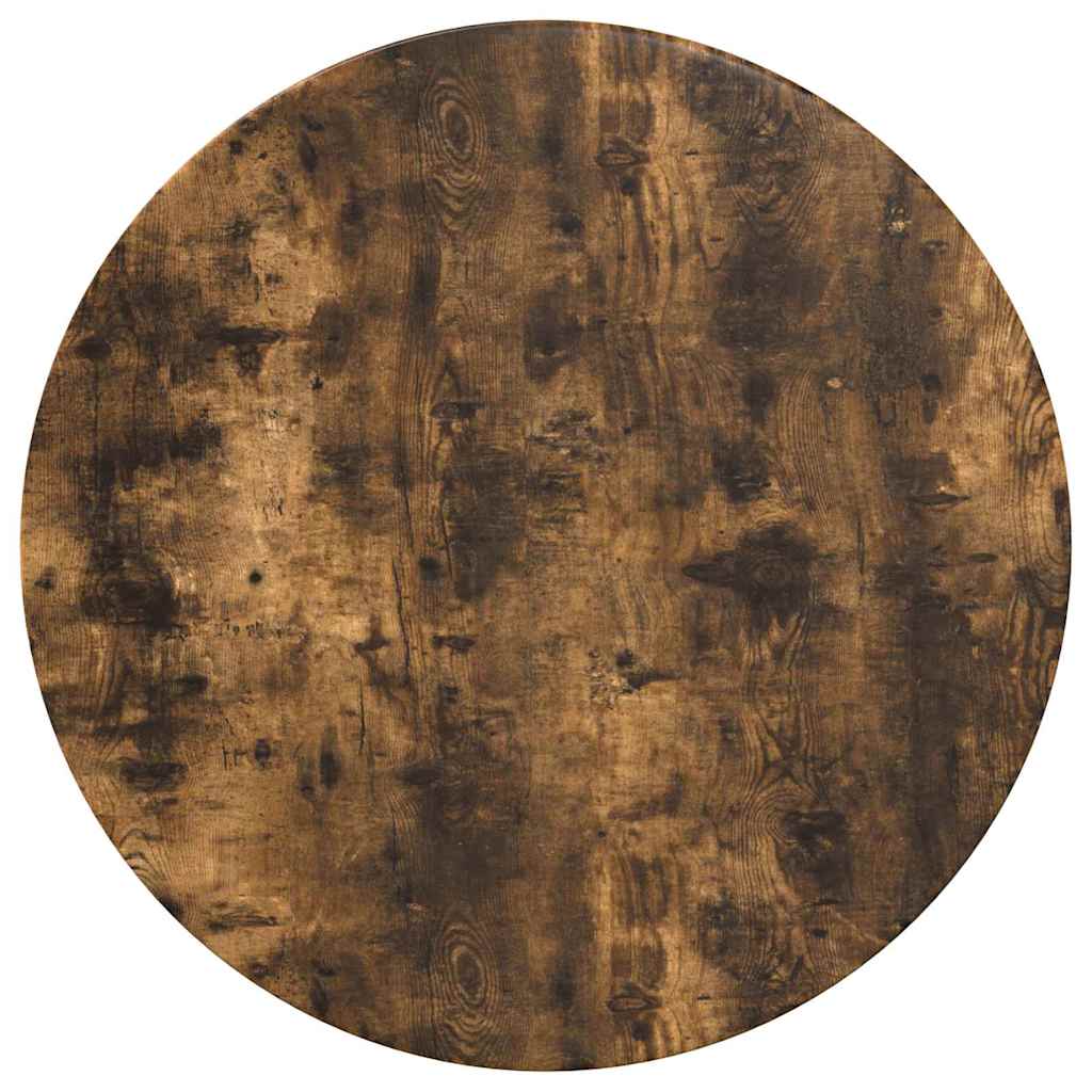 Bordplate Røkt eik 70 x 70 x 1.5 cm Konstruert tre