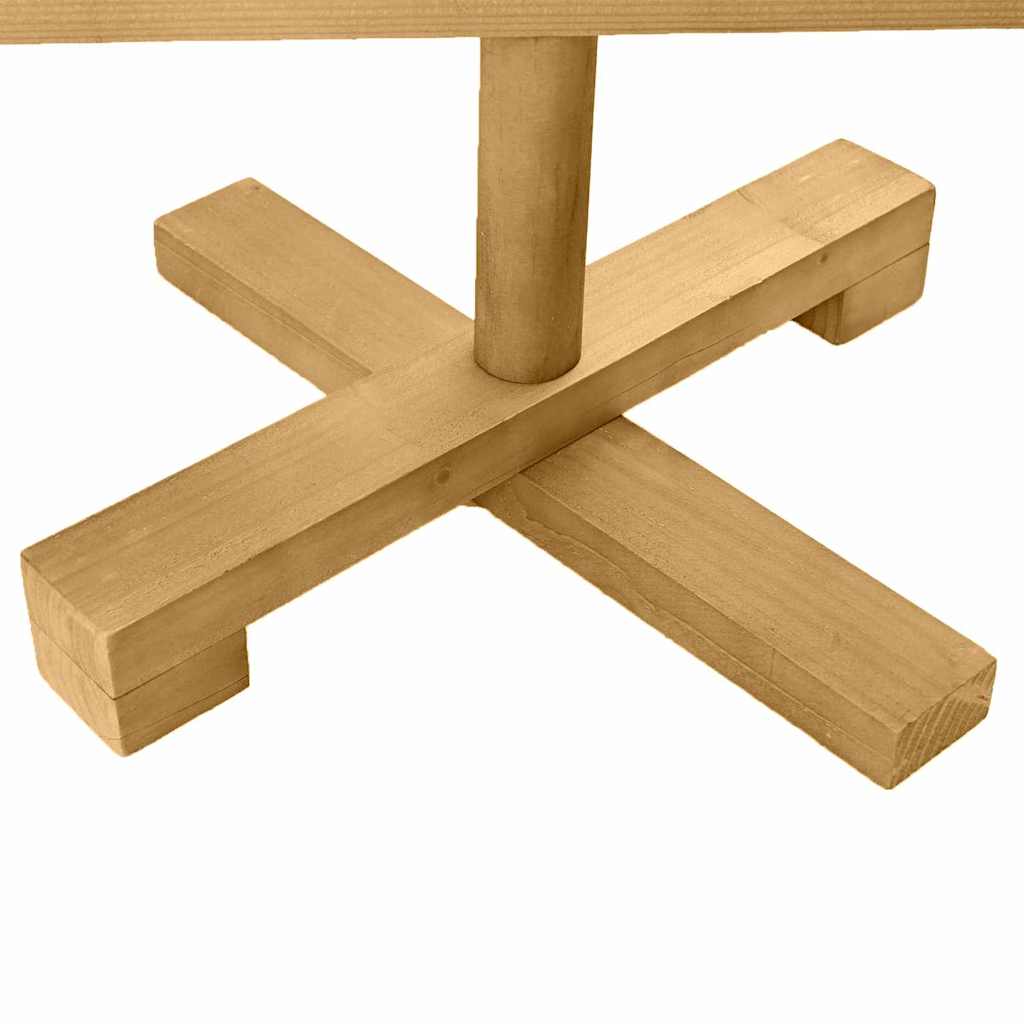 Trekjuletrær med stativ Brun 60 cm Heltre furu