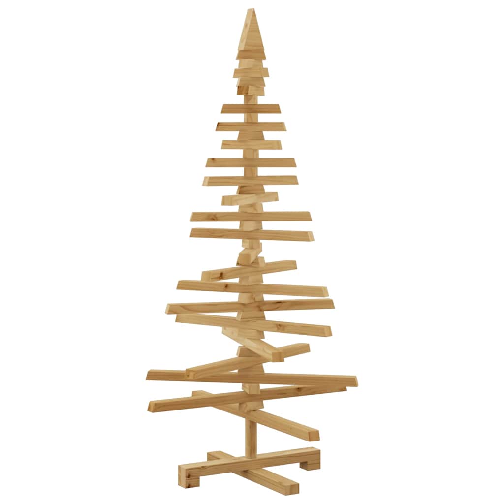 Trekjuletrær med stativ Brun 120 cm Heltre furu