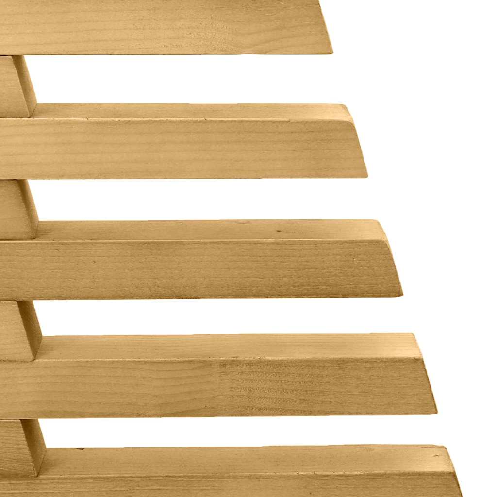 Trekjuletrær med stativ Brun 180 cm Heltre furu