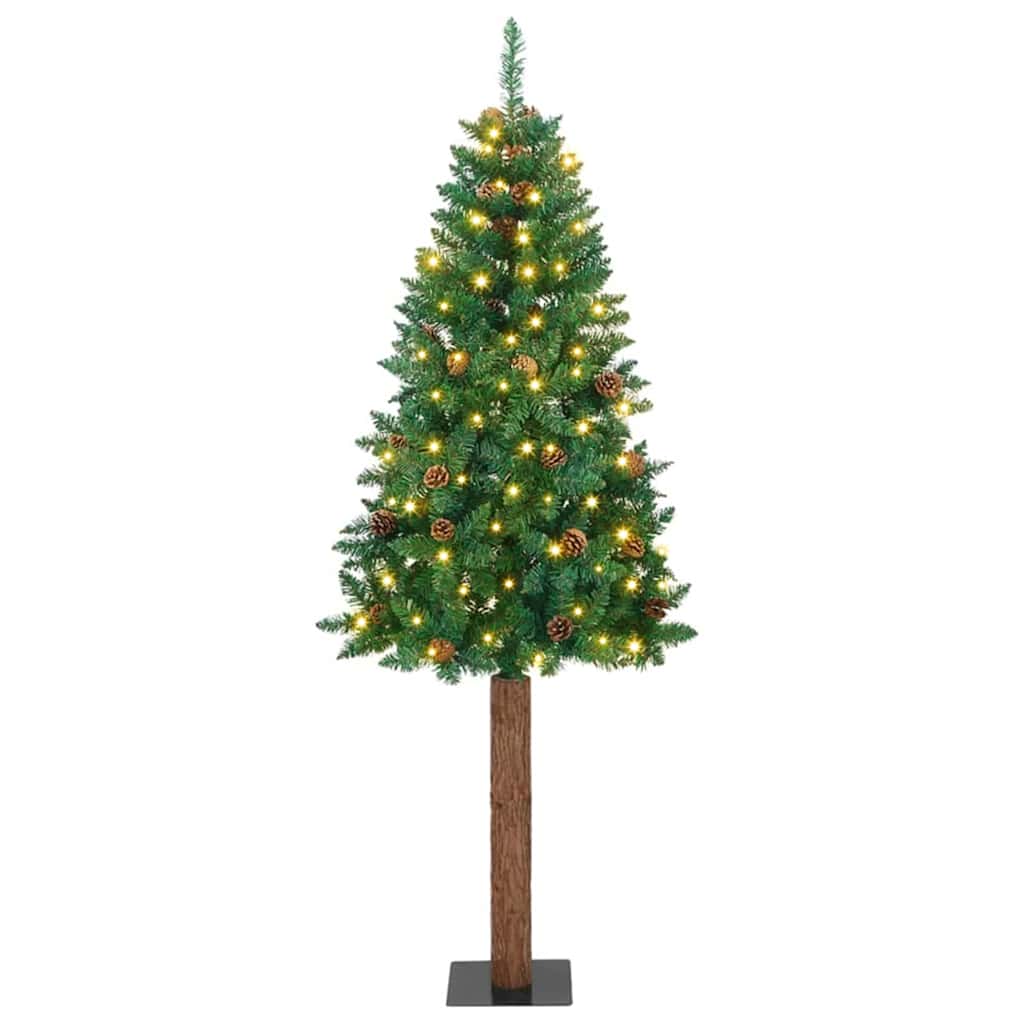Slim juletre grønn 72 x 72 x 180 cm PVC
