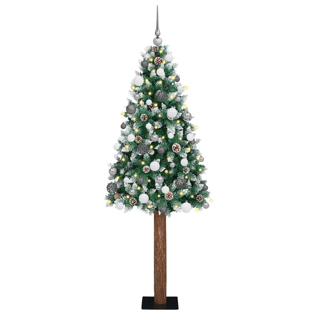 Slim juletre grønn 72 x 72 x 180 cm PVC
