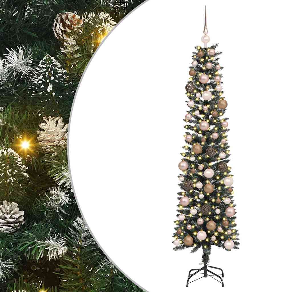 Kunstigjuletre med stativ grønn 180cm PVC