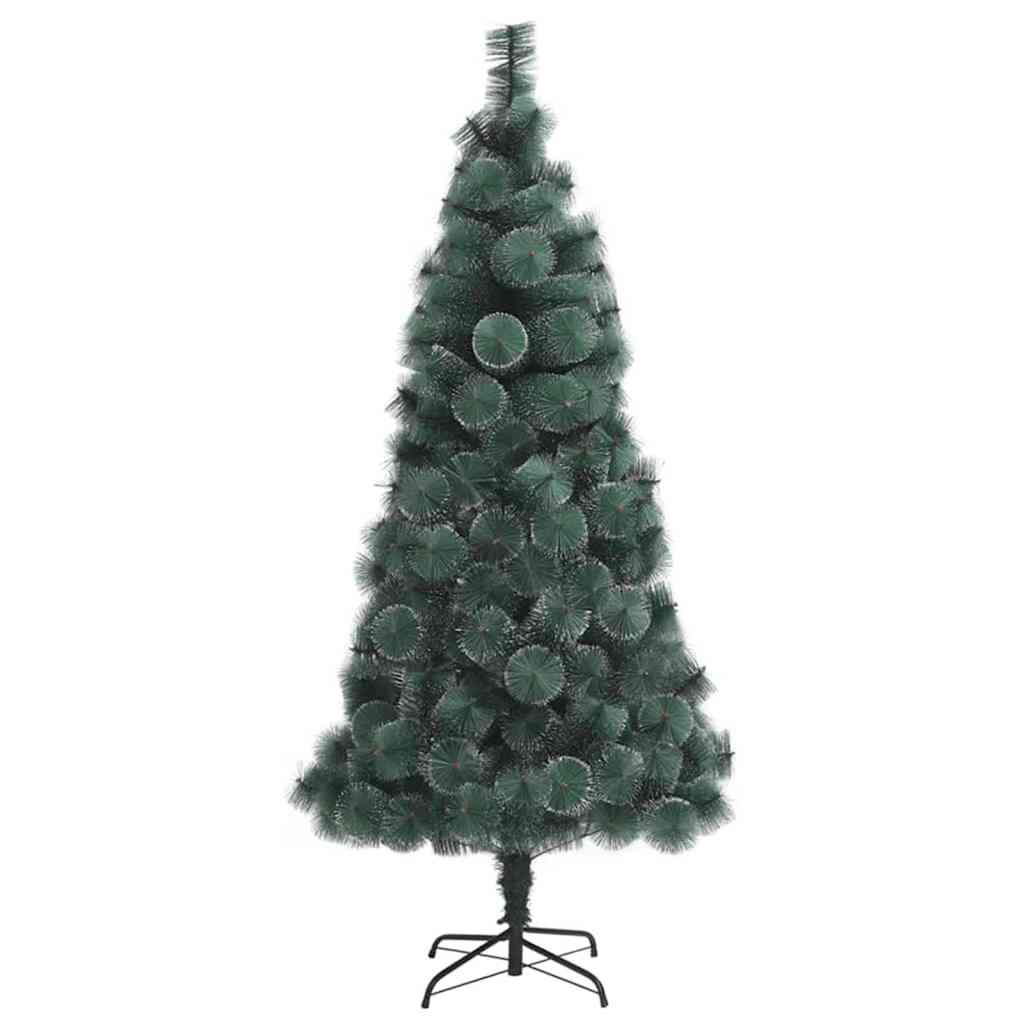 Kunstig juletre med LED -stripelys grønn 40 x 40 x 180 cm PET