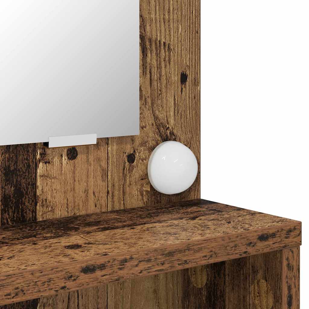 Soverom sminkebord Gamle tre 80 x 39,6 x 135 cm Konstruert tre