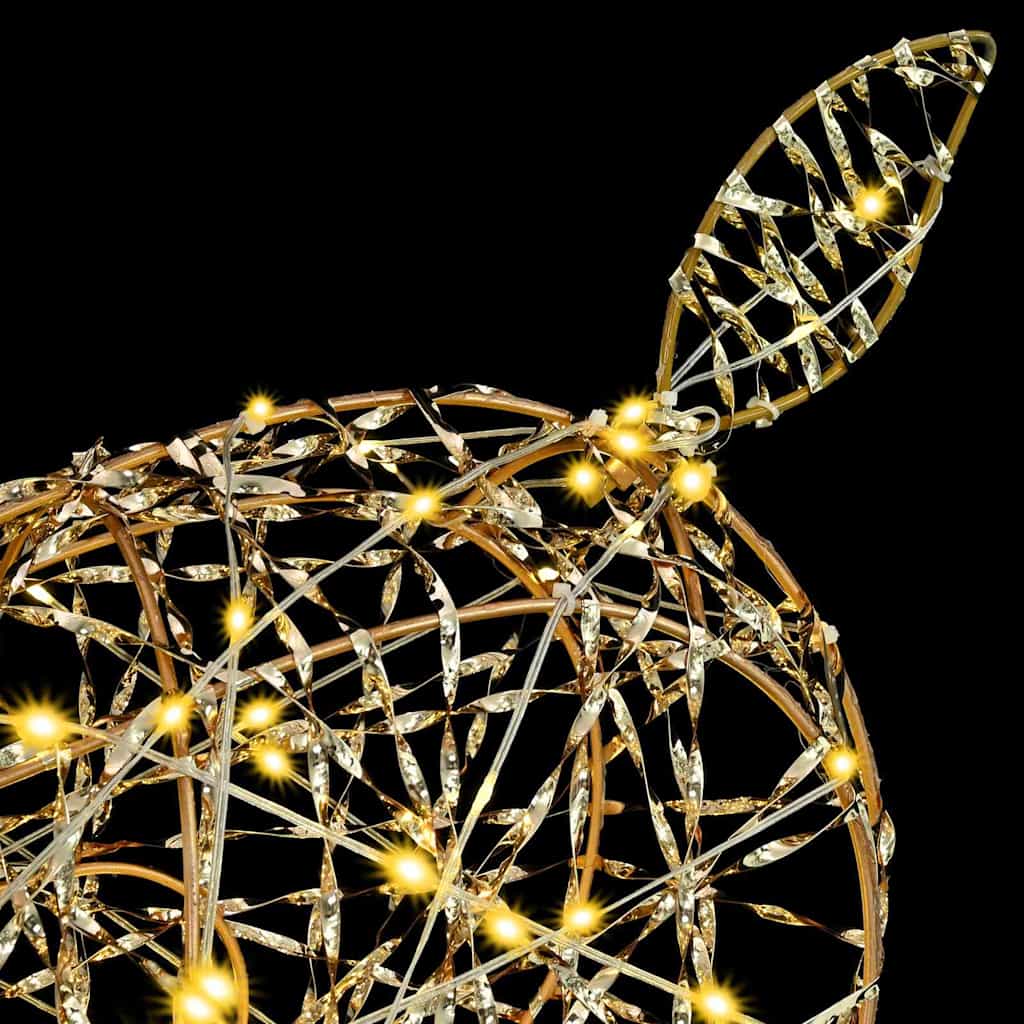 3D reinsdyr Varmhvit 180 cm PET