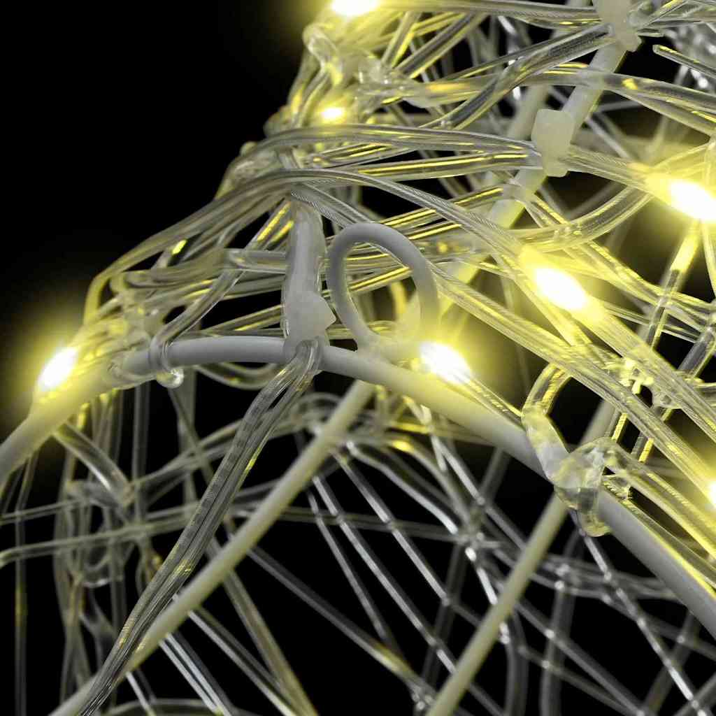 Rudolf hode Varmhvit 60 cm Akryl