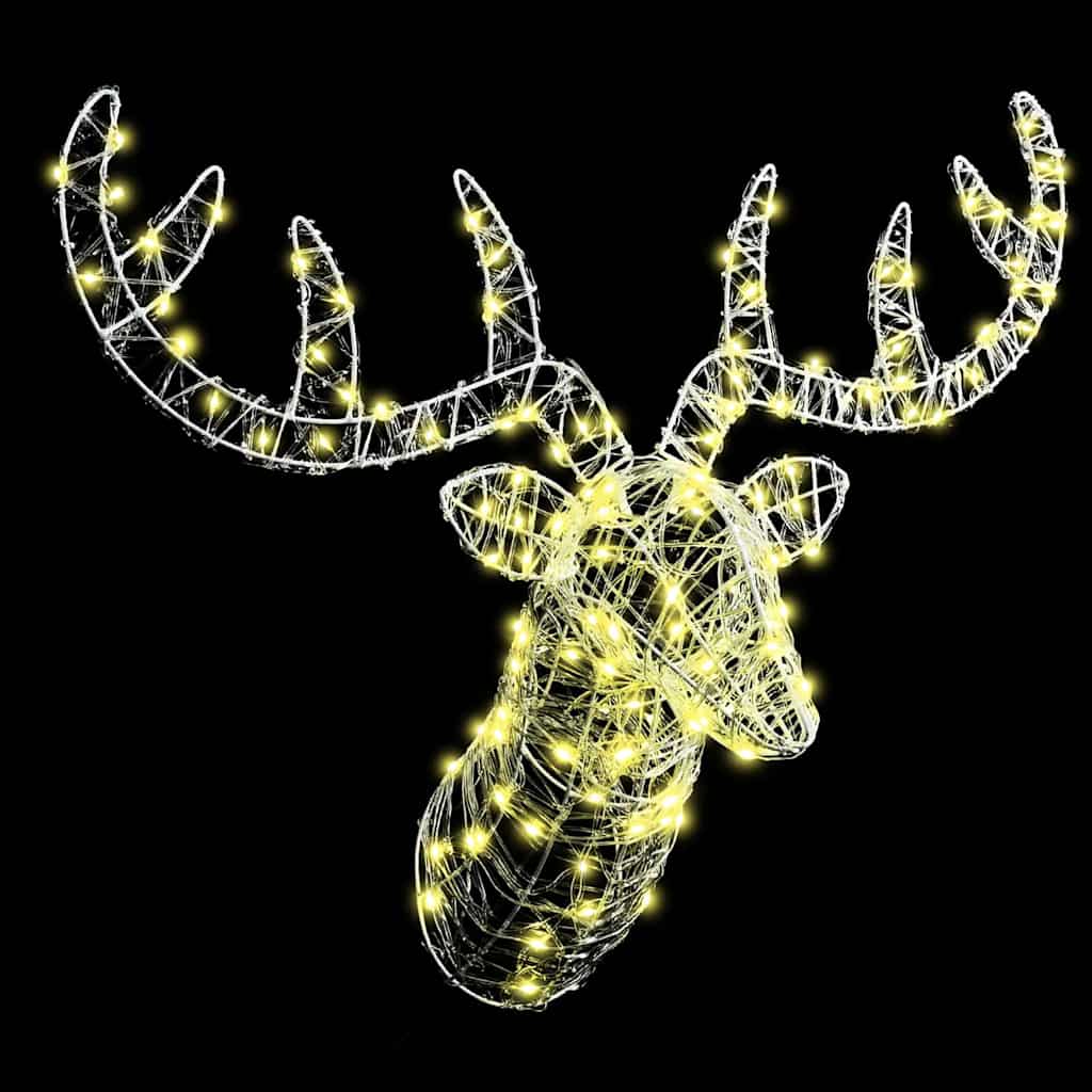 Rudolf hode Varmhvit 60 cm Akryl