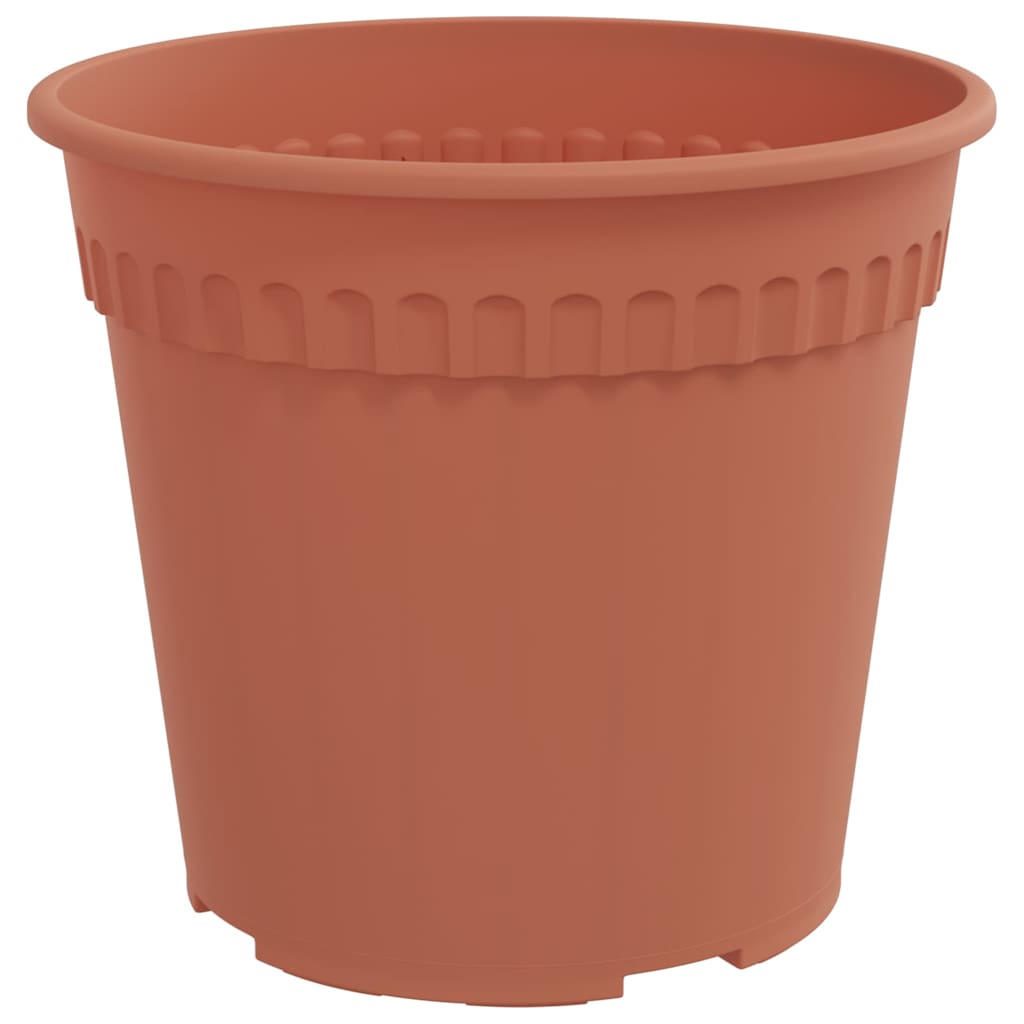 Rund Blomsterpotte 24 pcs Klinker Rød Ø 19 x 16 cm Plast