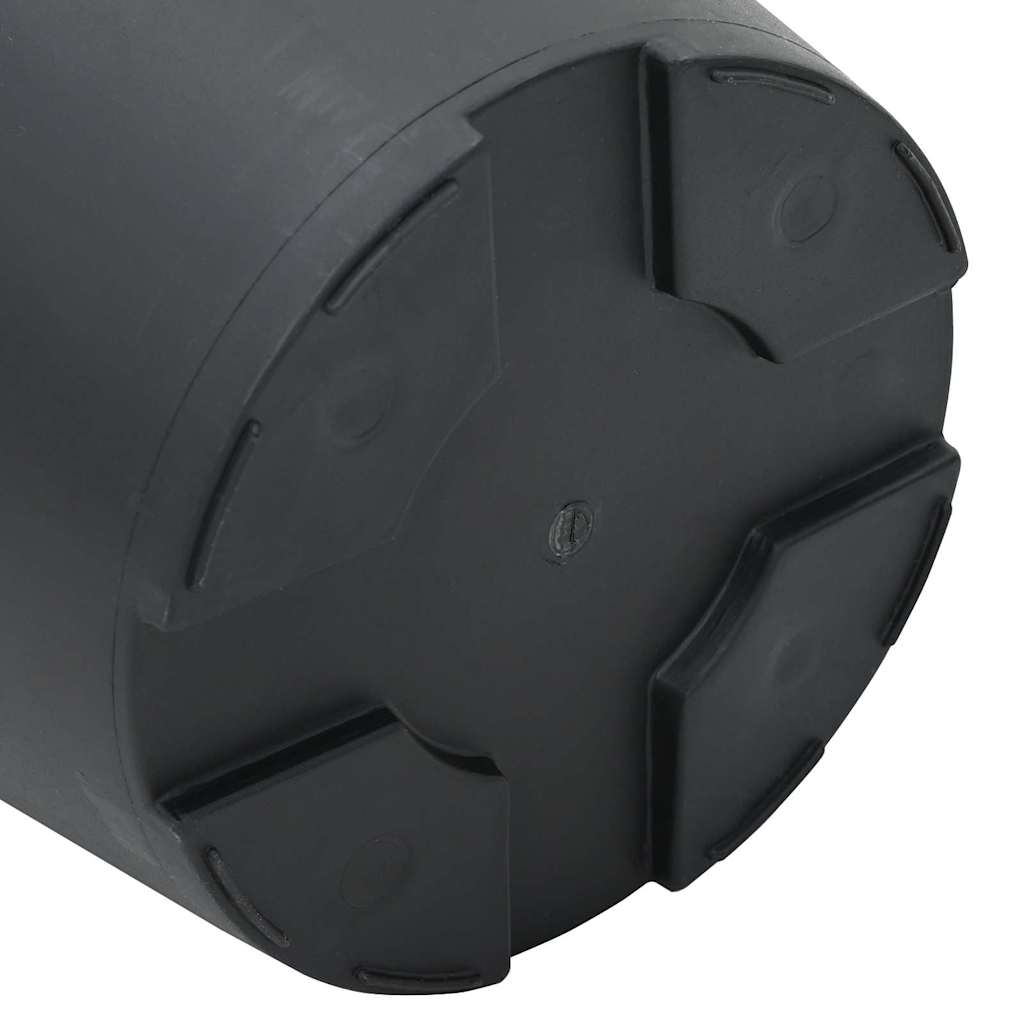 Rund Blomsterpotte 24 pcs Svart Ø 17 x 14 cm Plast