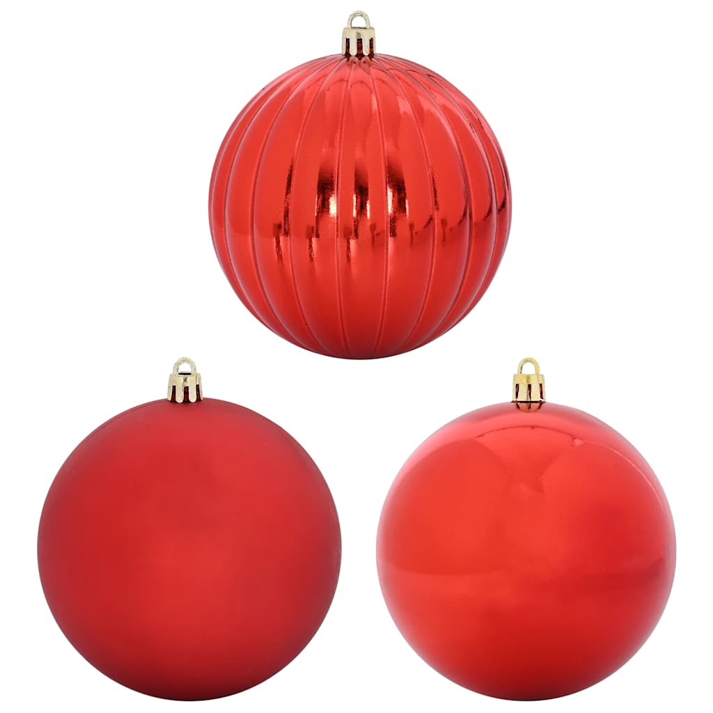 Julekule Sett 3 pcs Rød