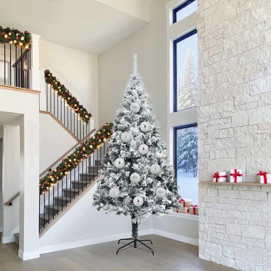 Julekule Sett 4 pcs sølv