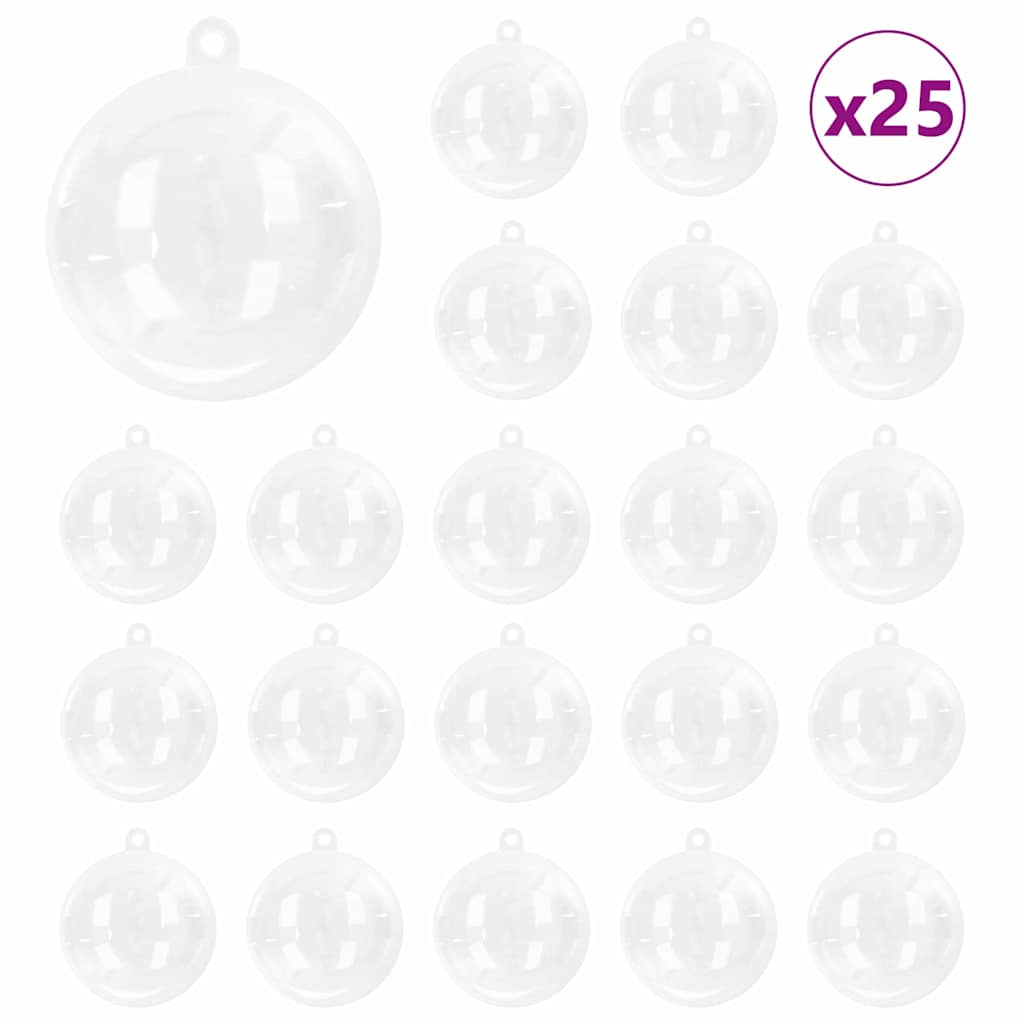 Julekule Sett 25 pcs Ø 8 cm