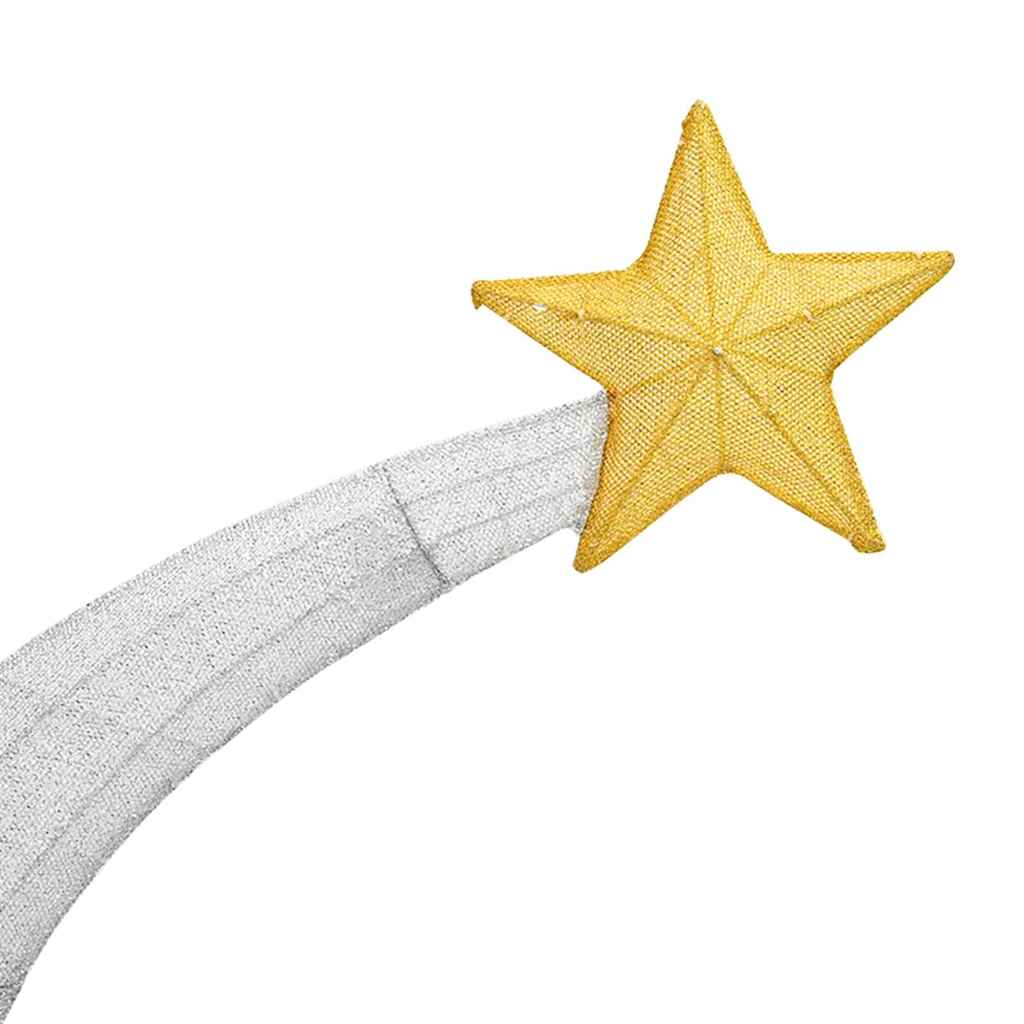 Julekrippe Scene Varmhvit 149 x32 x 127.5 cm Polyester