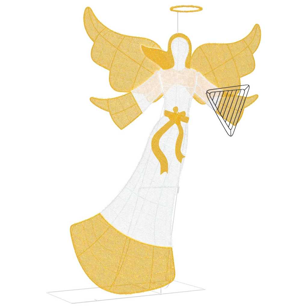 Ubelyst vinkel Varmhvit 116 x 29 x 158,5 cm Polyester