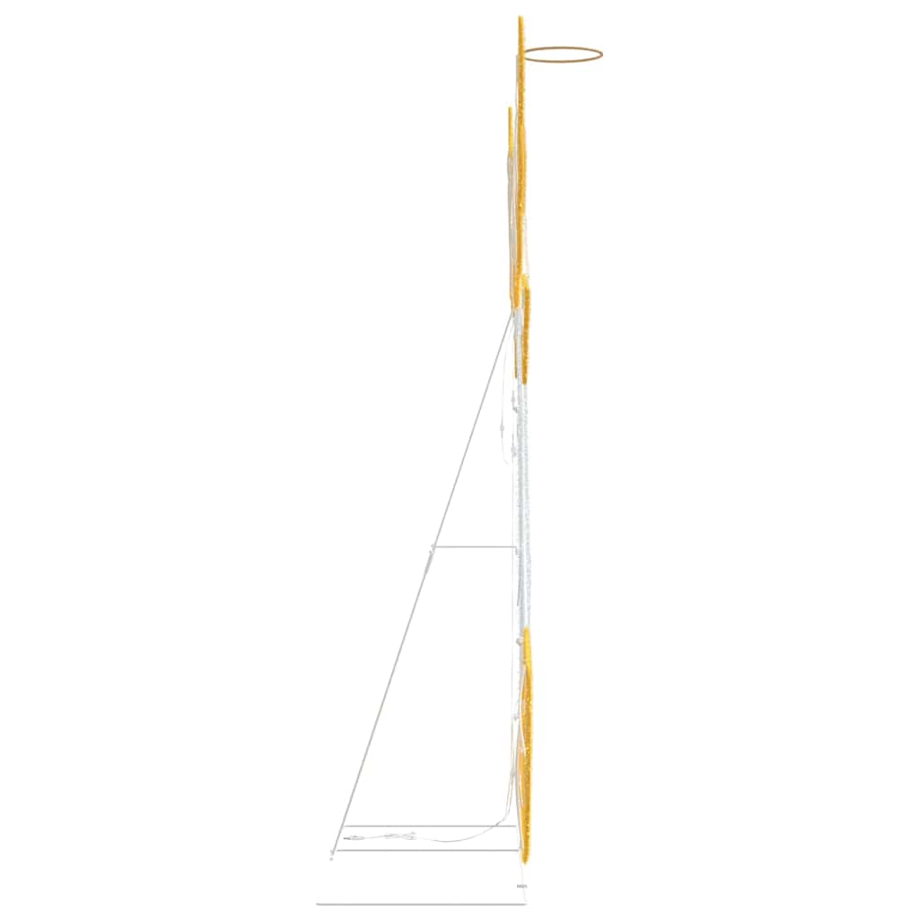 Ubelyst vinkel Varmhvit 116 x 29 x 158,5 cm Polyester