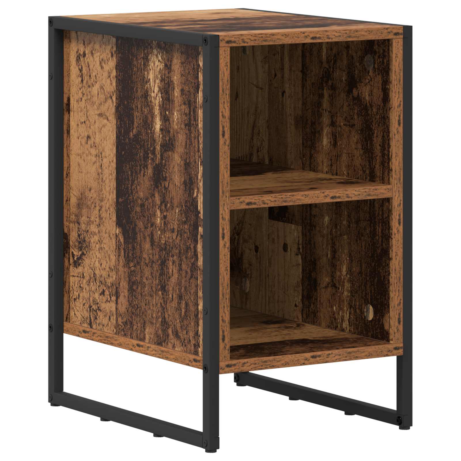 Nattbord 2 pcs Gamle tre 39.5 x 30 x 50 cm Konstruert tre