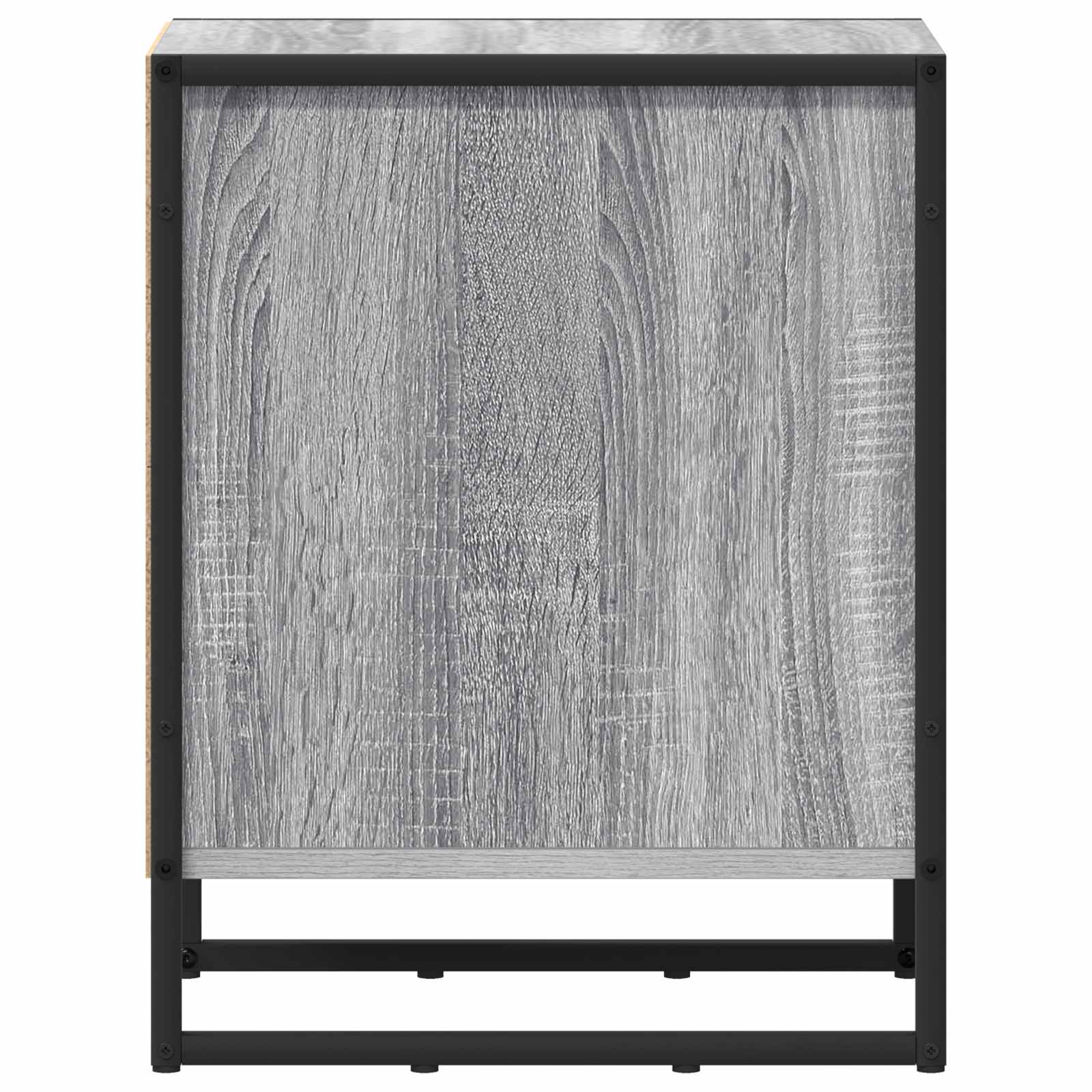 Nattbord 2 pcs Grå Sonoma 39,5 x 30 x 50 cm Konstruert tre