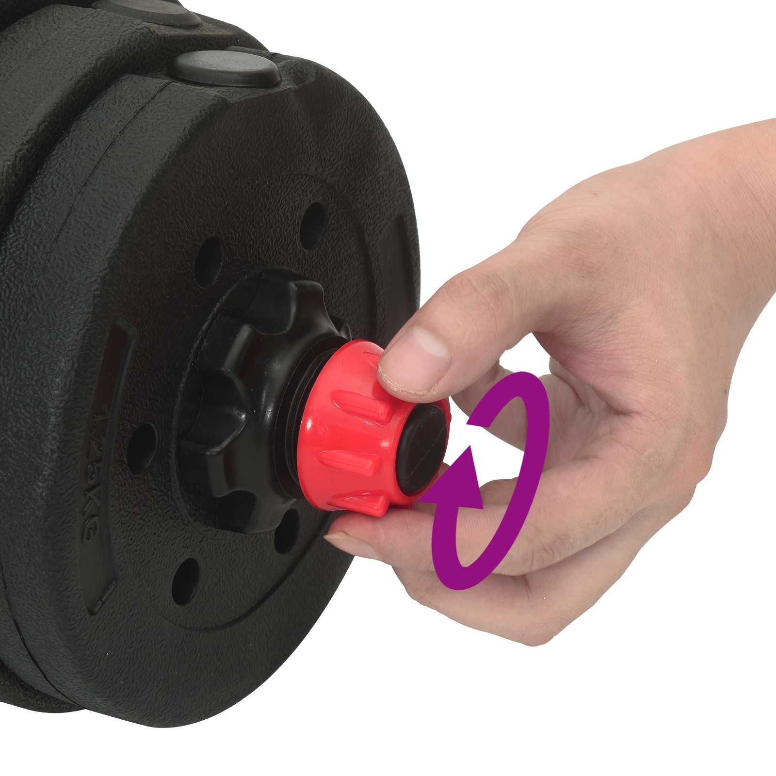 2-i-1 Manualsett Svart og Rød 121 x 19,5 x 19,5 cm