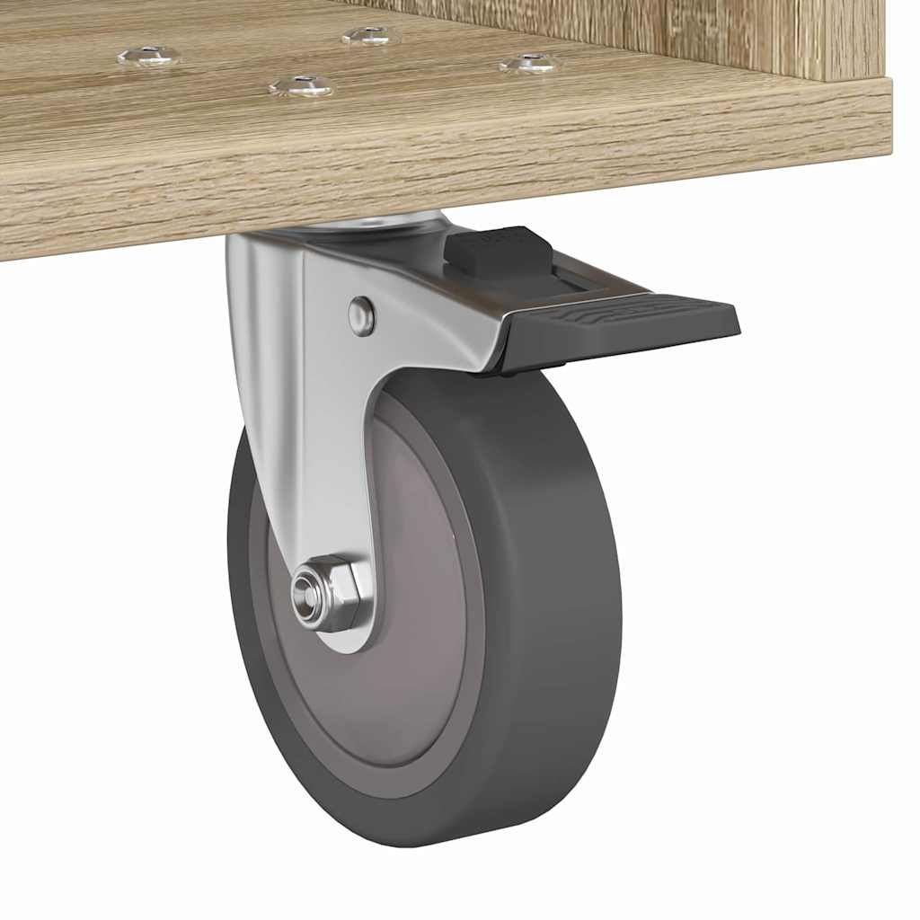 Nattbord Sonoma eik 40,5 x 40 x 48 cm Konstruert tre