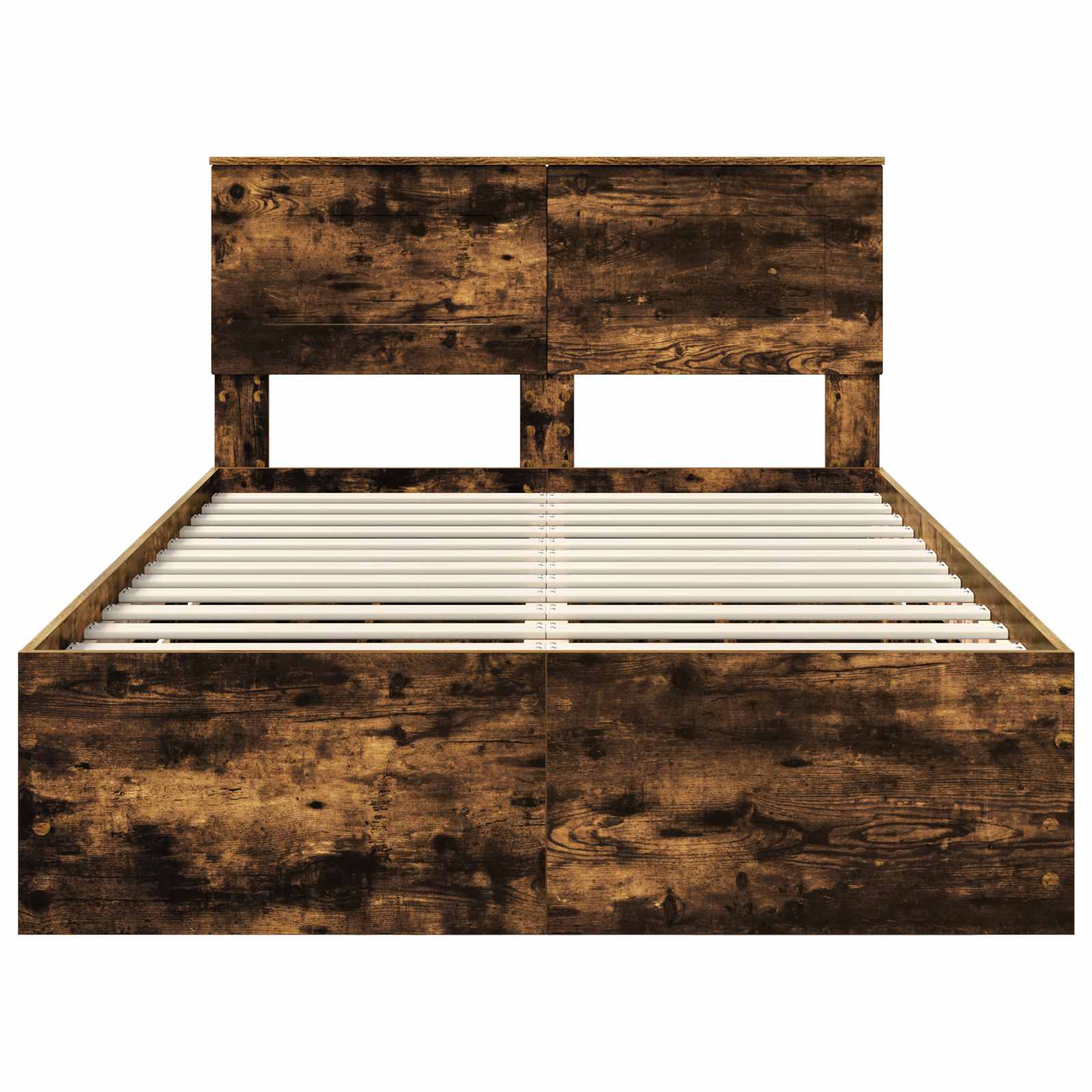 Sengestamme med skuff Røkt eik 120 x 200 cm Ingeniørtre