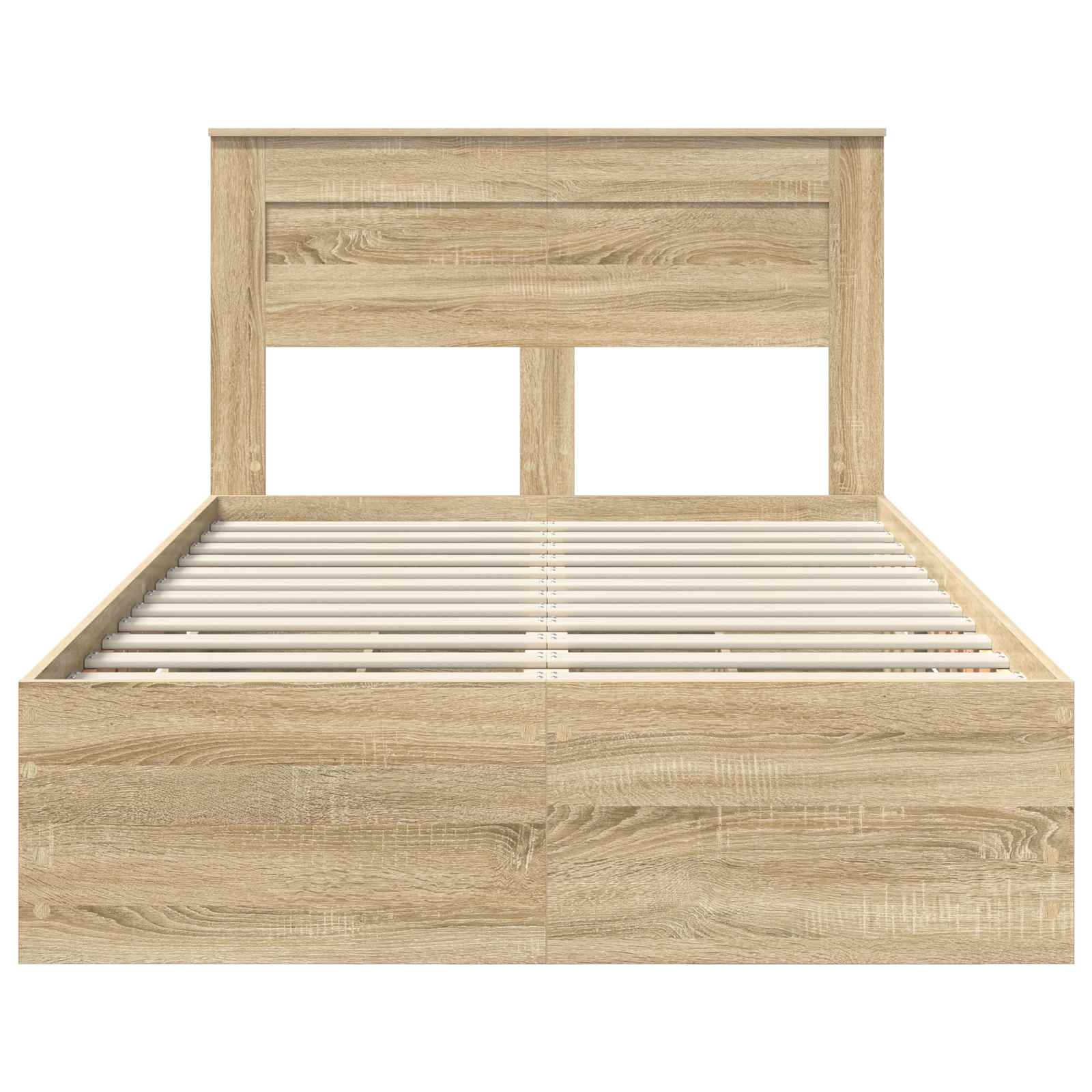 Sengestamme med skuff Sonoma eik 120 x 190 cm Ingeniørtre
