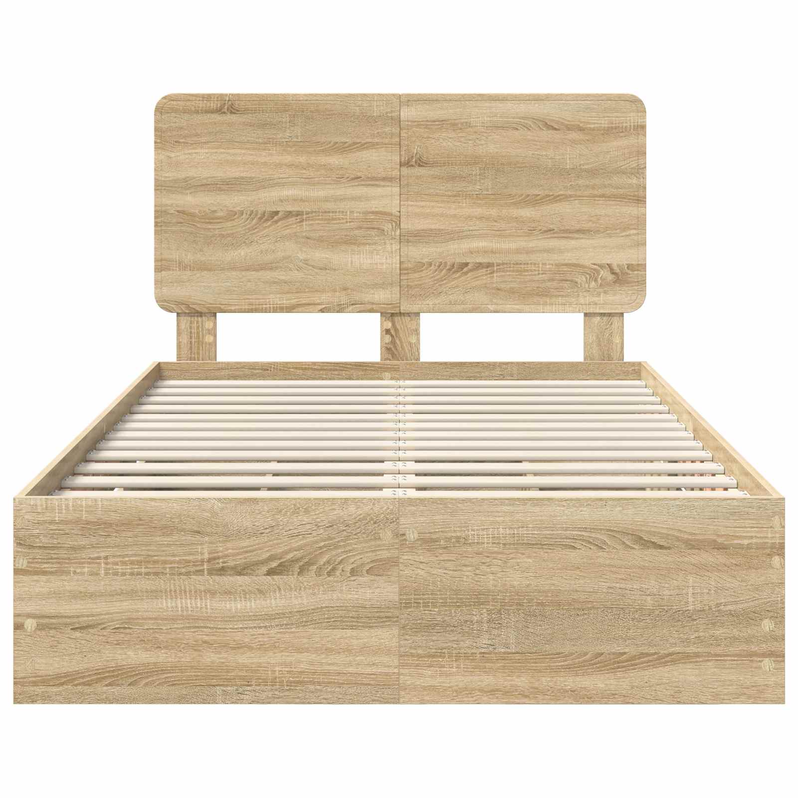 Sengestamme med skuff Sonoma eik 120 x 190 cm Ingeniørtre