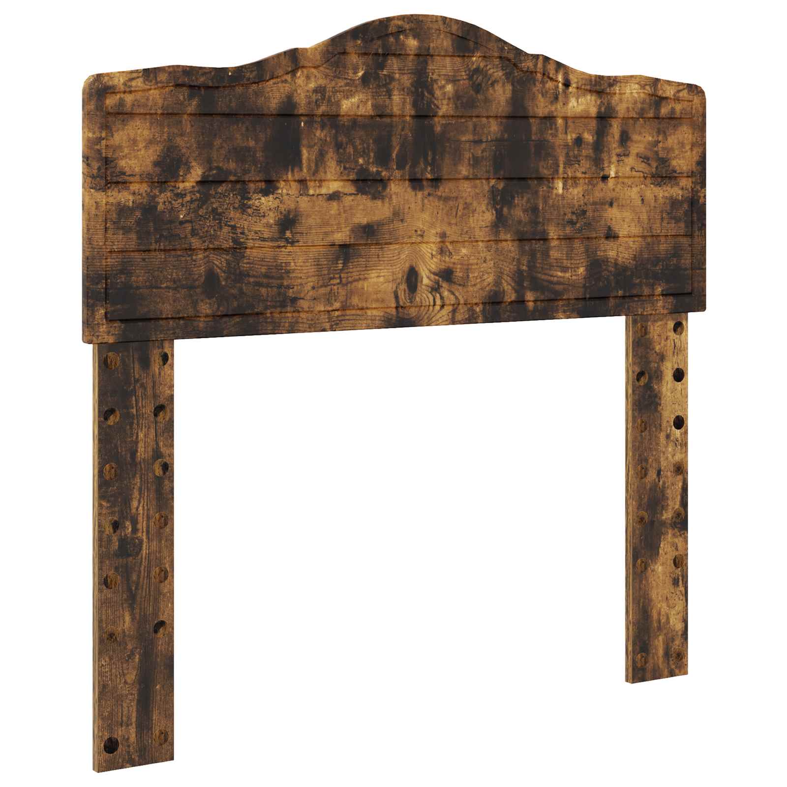 Sengestamme med skuff Røkt eik 100 x 200 cm Ingeniørtre