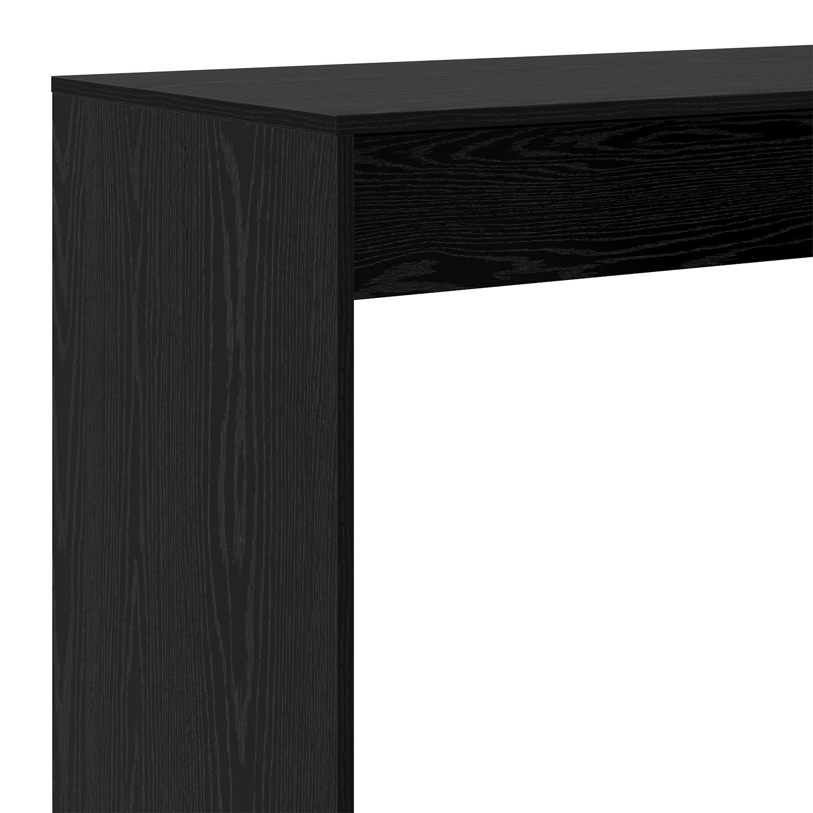 Barbord Svart Eik 102 x 50 x 103,5 cm Konstruert tre