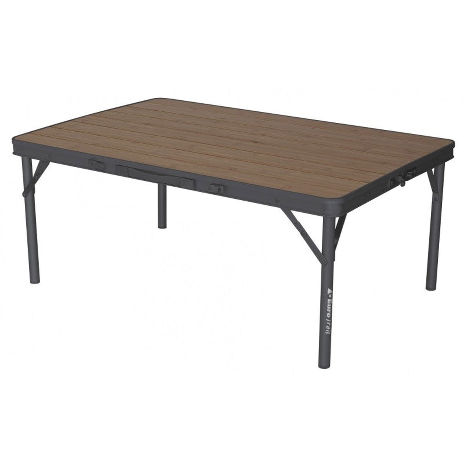 Campingbord m/Bambustop 90x60 - justerbart - Hjem & Fritidsshoppen.no