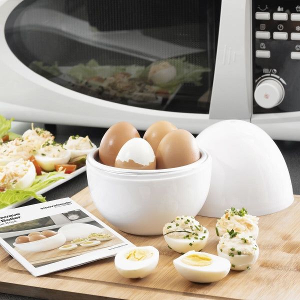 Eggkoker for microbølgeovn - med oppskrifter - Hjem & Fritidsshoppen.no