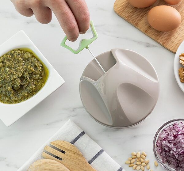 Grønnsaksskjærer mini med trekkledning - Hjem & Fritidsshoppen.no