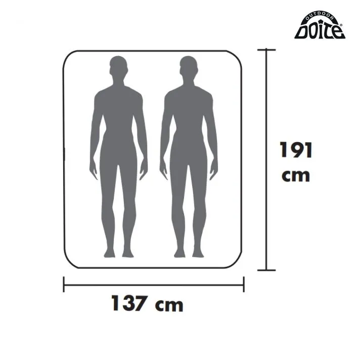 Doite Madrass Tuscany Oppblåsbar Double