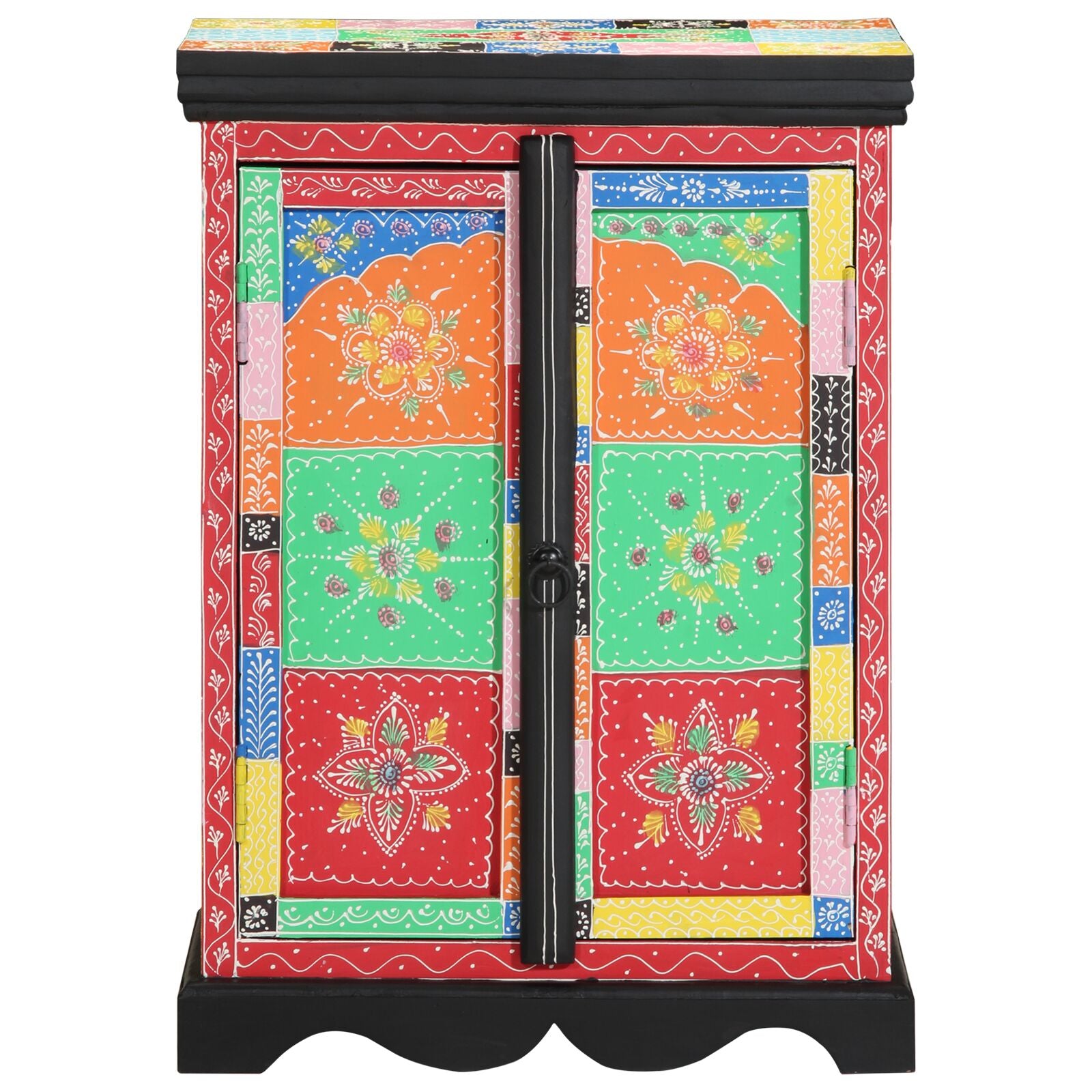 Konsollbord i flere farger, 50x30x75 cm, laget av solid mango-tre