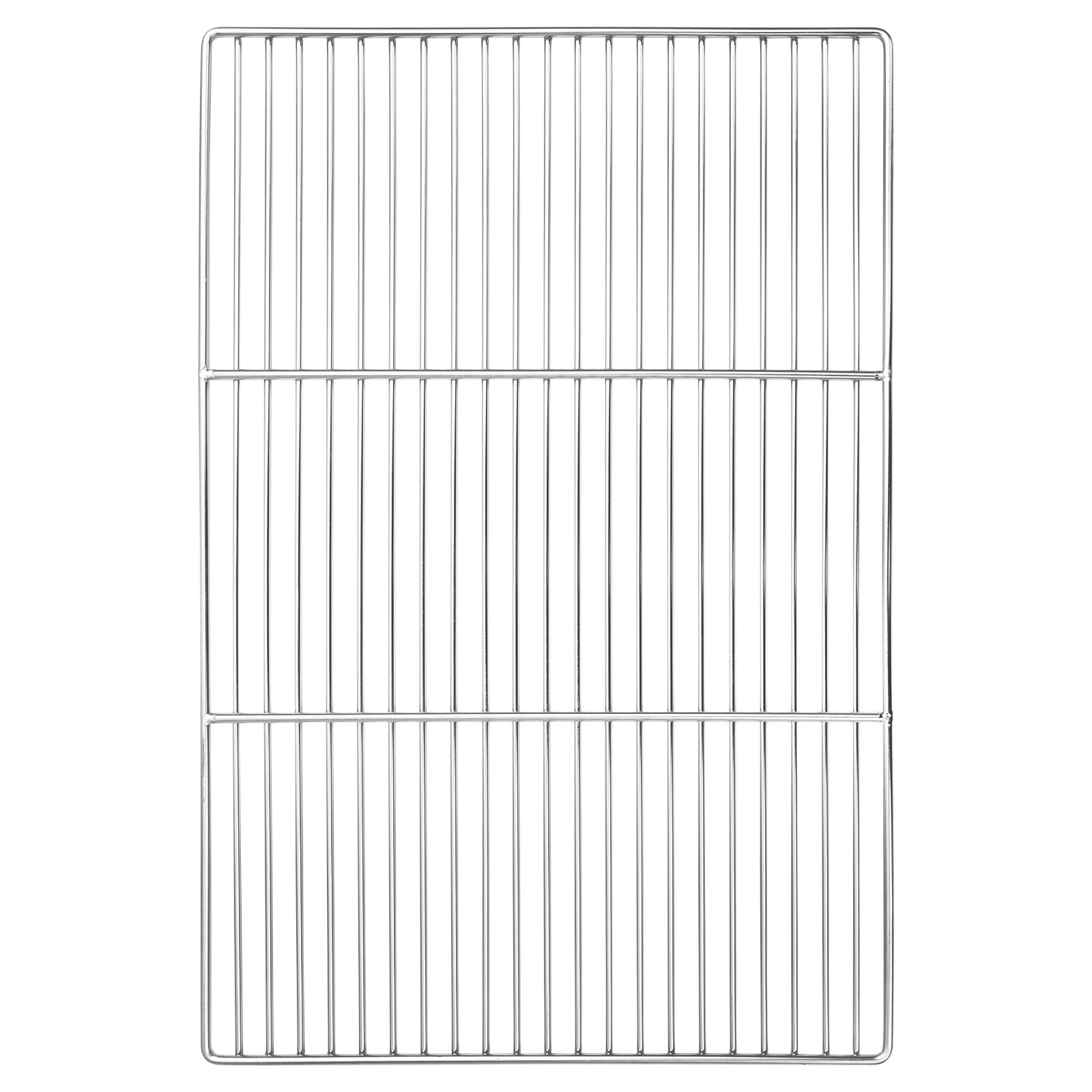 BBQ Grillrist med Håndtak Rektangulær 60x40 cm 304 Rustfritt Stål