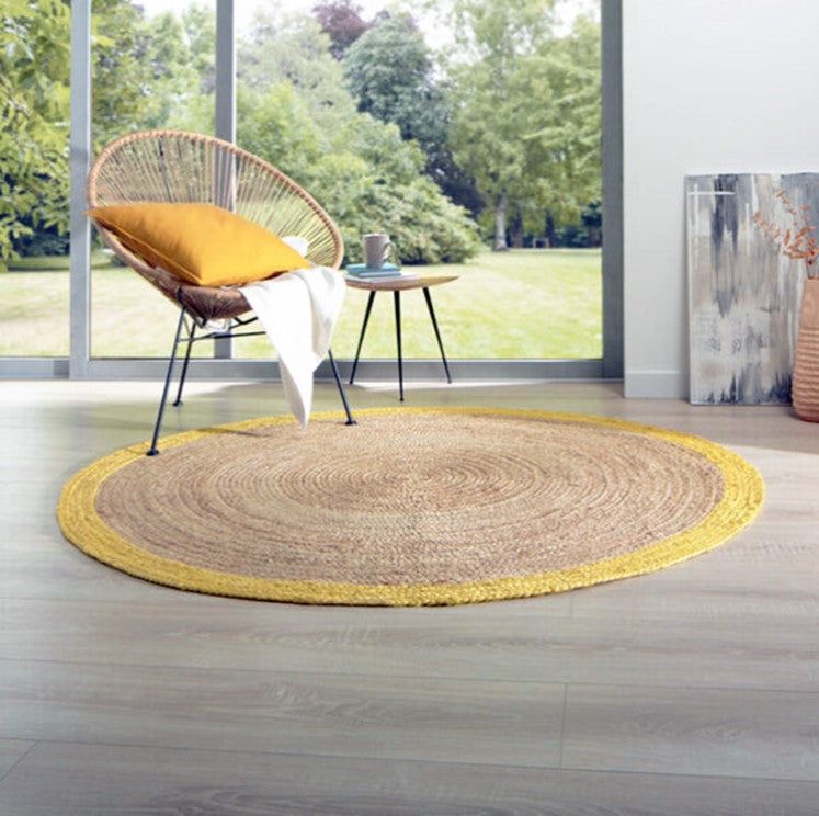 Teppe jute ø 160 cm - SALG!!! - Hjem & Fritidsshoppen.no
