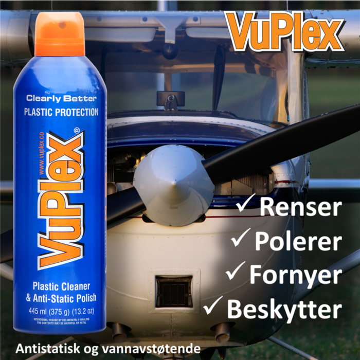 VUPLEX® - PLASTRENS OG ANTISTATISK POLERINGSMIDDEL - Hjem & Fritidsshoppen.no