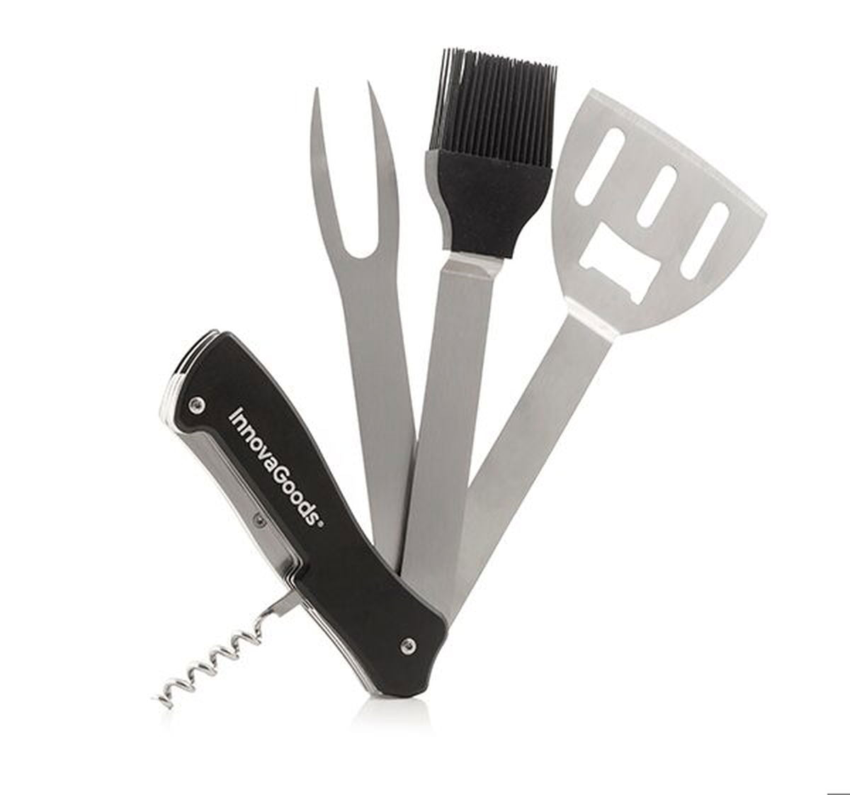 Grillutstyrssett 5 - 1 fra InnovaGoods - Fritidsshoppen.nofritidgrillgrillbestikk