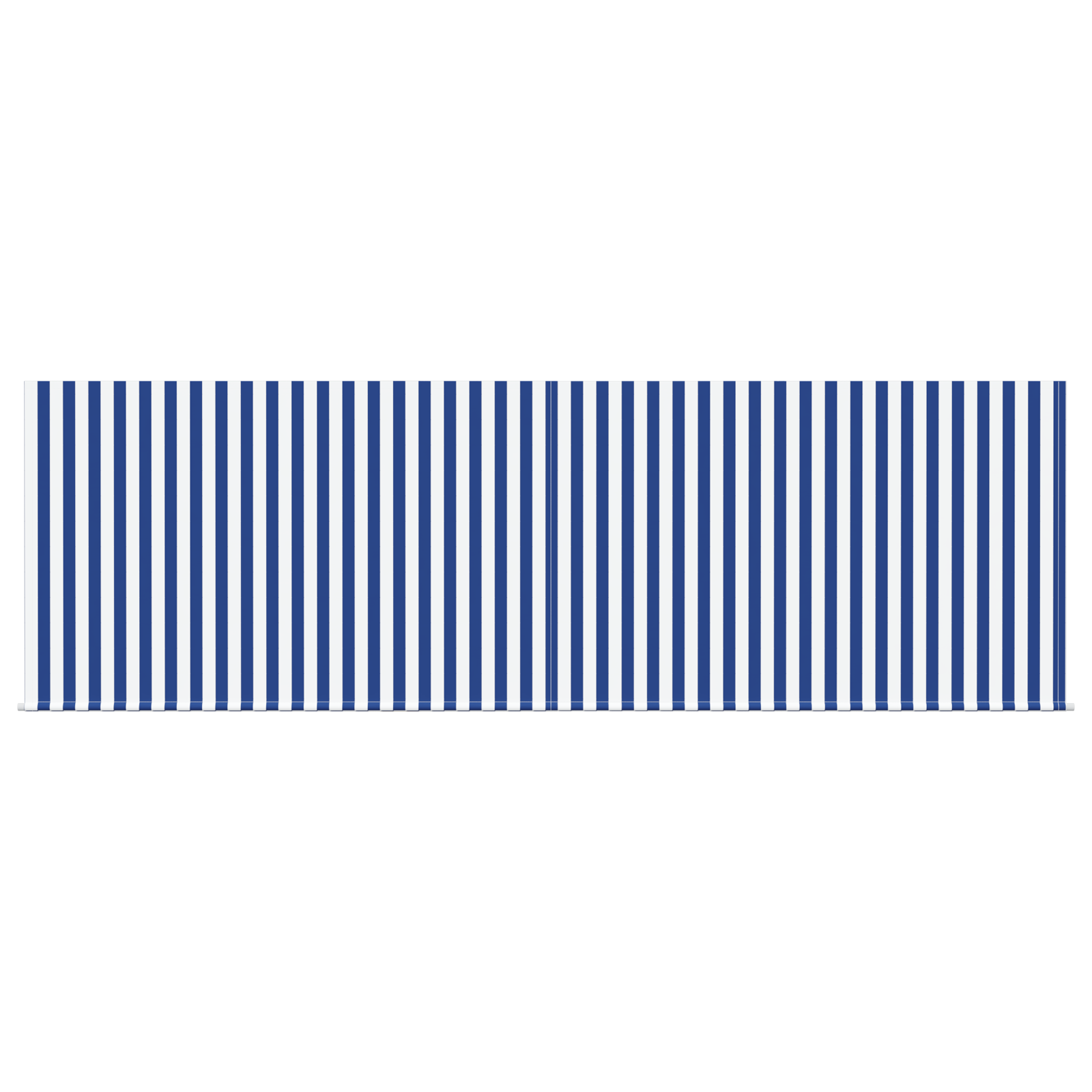 Innvendbar Markise Blå og hvite striper 400 × 300 cm