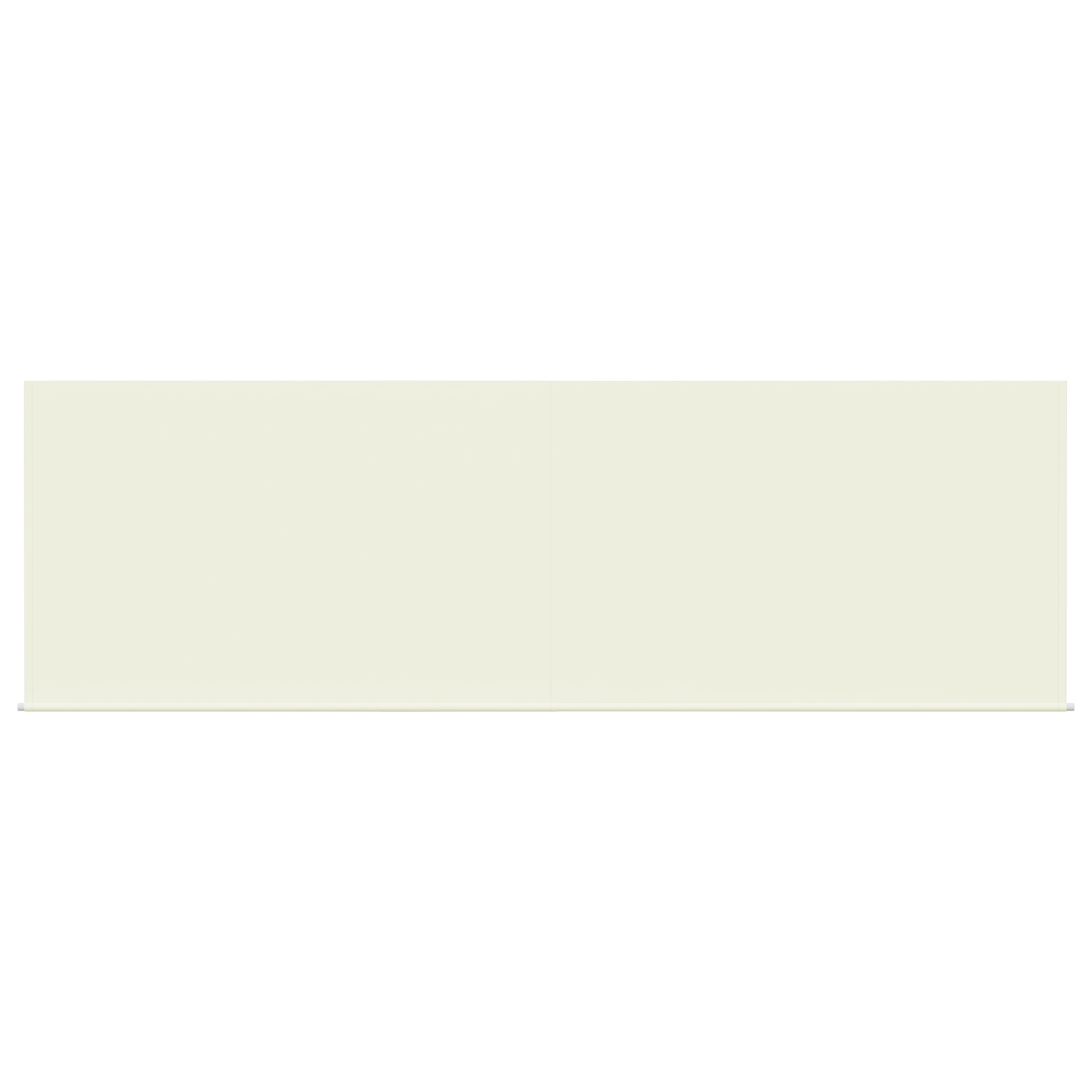 Innvendbar Markise Beige 400 × 300 cm Polyester