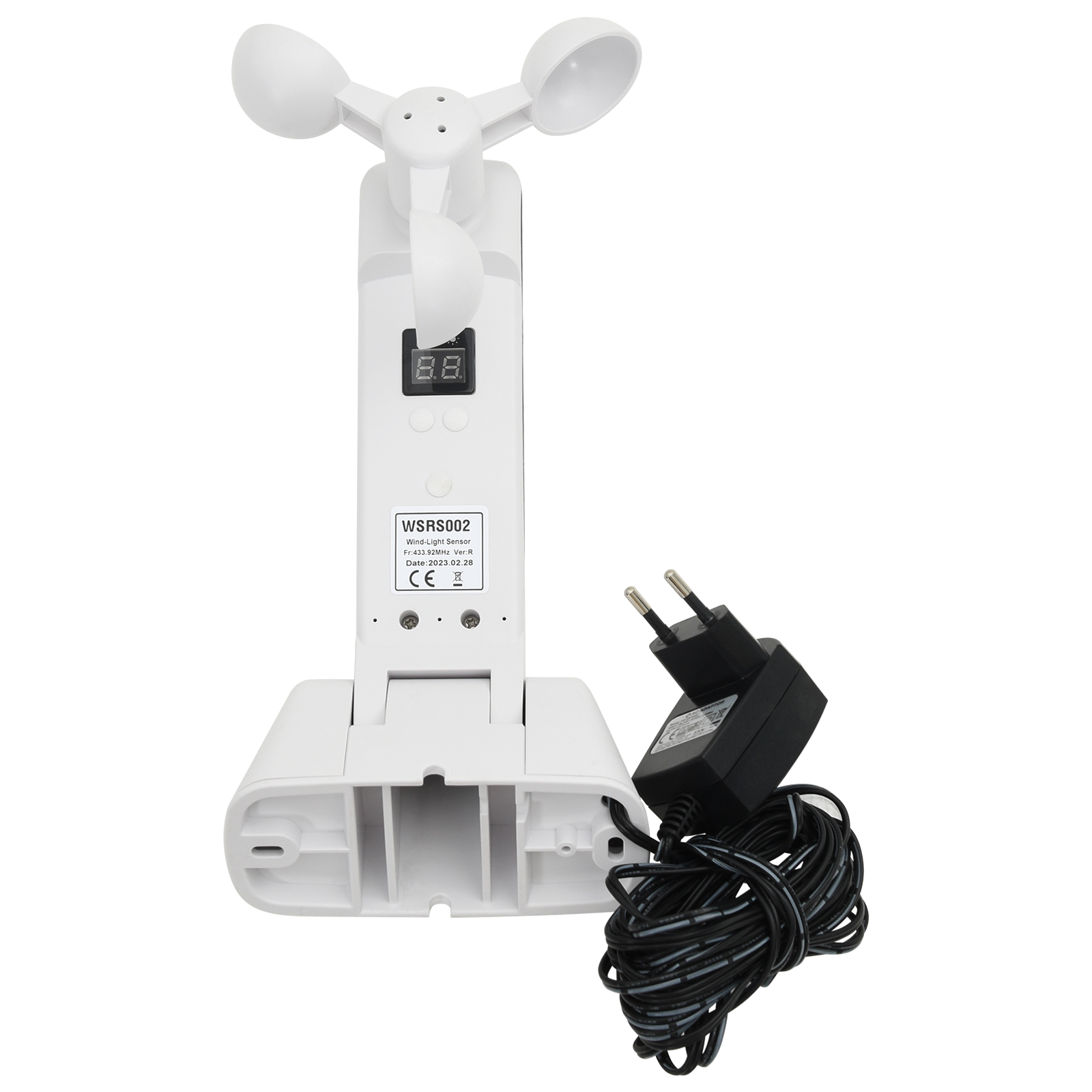 Automatisk Uttrekkbar Markise med LED Flerfarget Stripe 400x350 cm