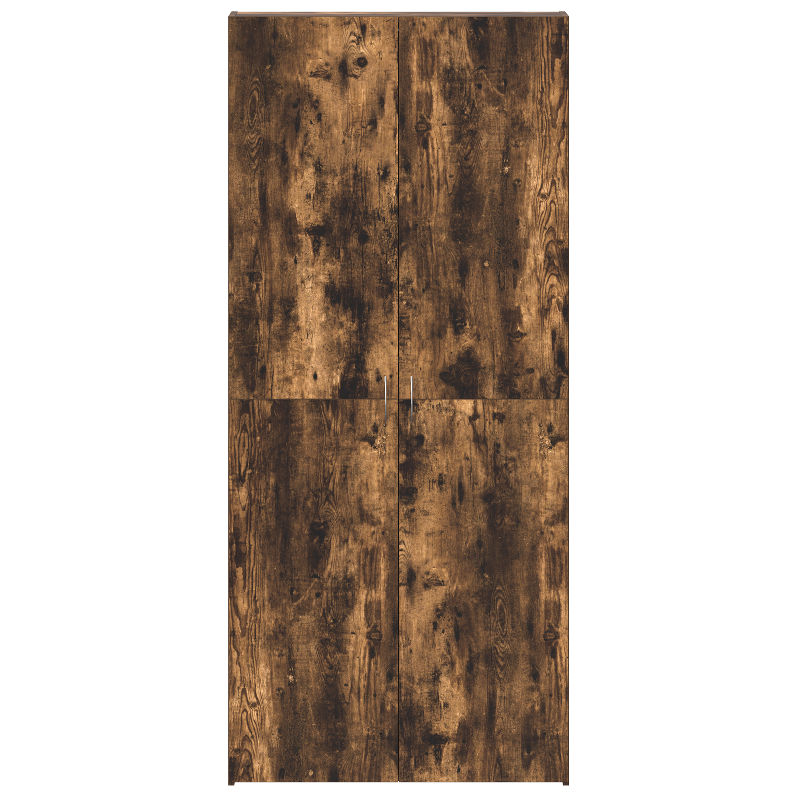 Skohylle Røkt Eik 80x35,5x180 cm Konstruert Tre