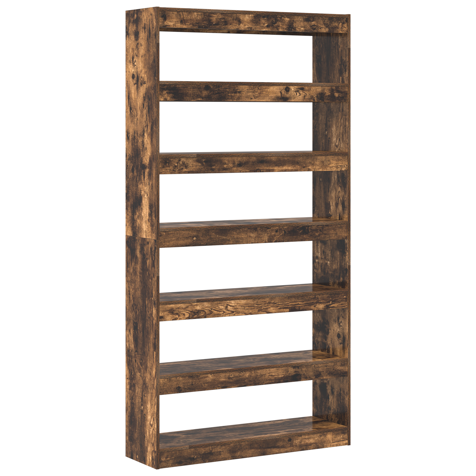 brun bokhylle Brun Konstruert tre 100 x 30 x 198 cm
