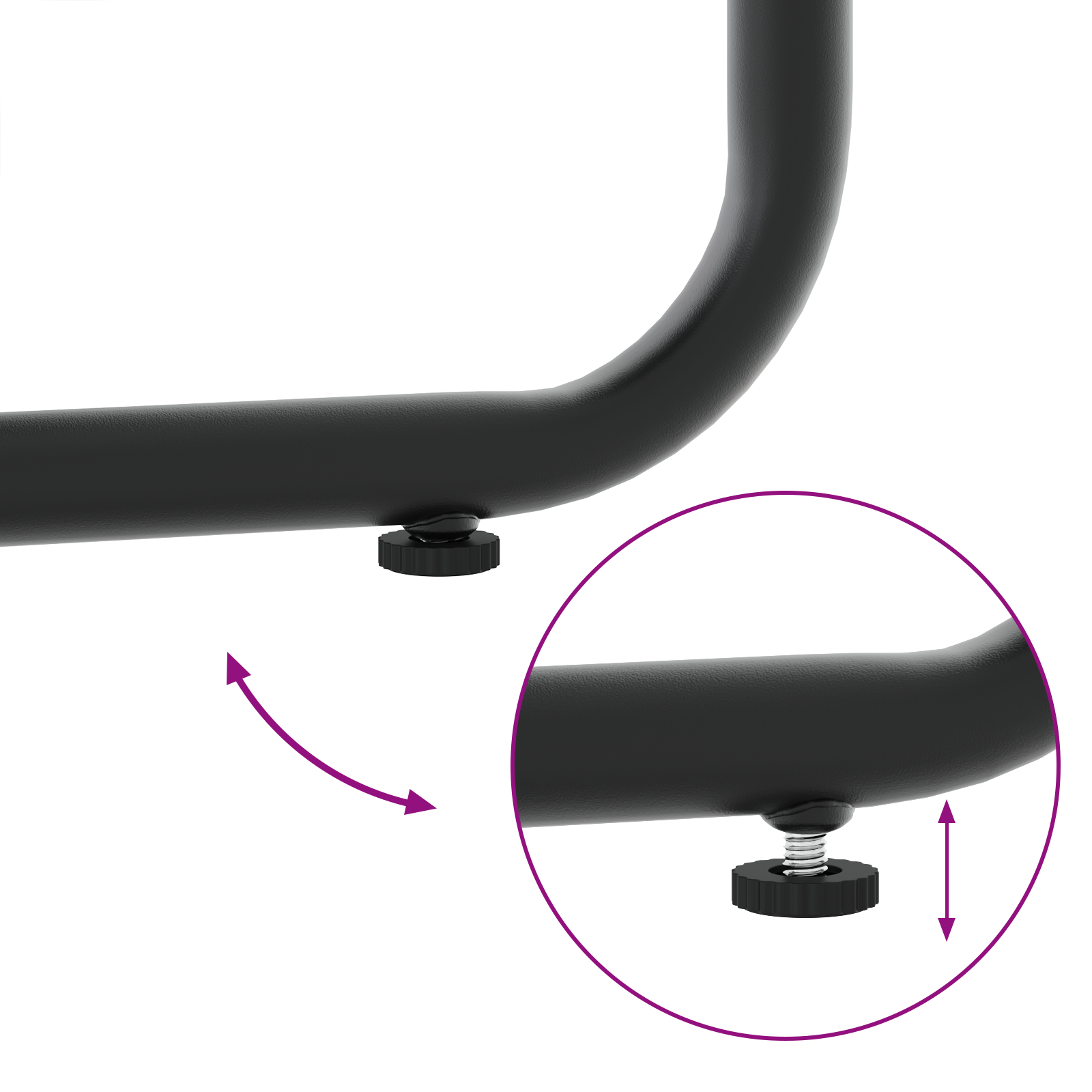 13 Delt Hage Spisebordsett medputer i Stål og Poly Rattan