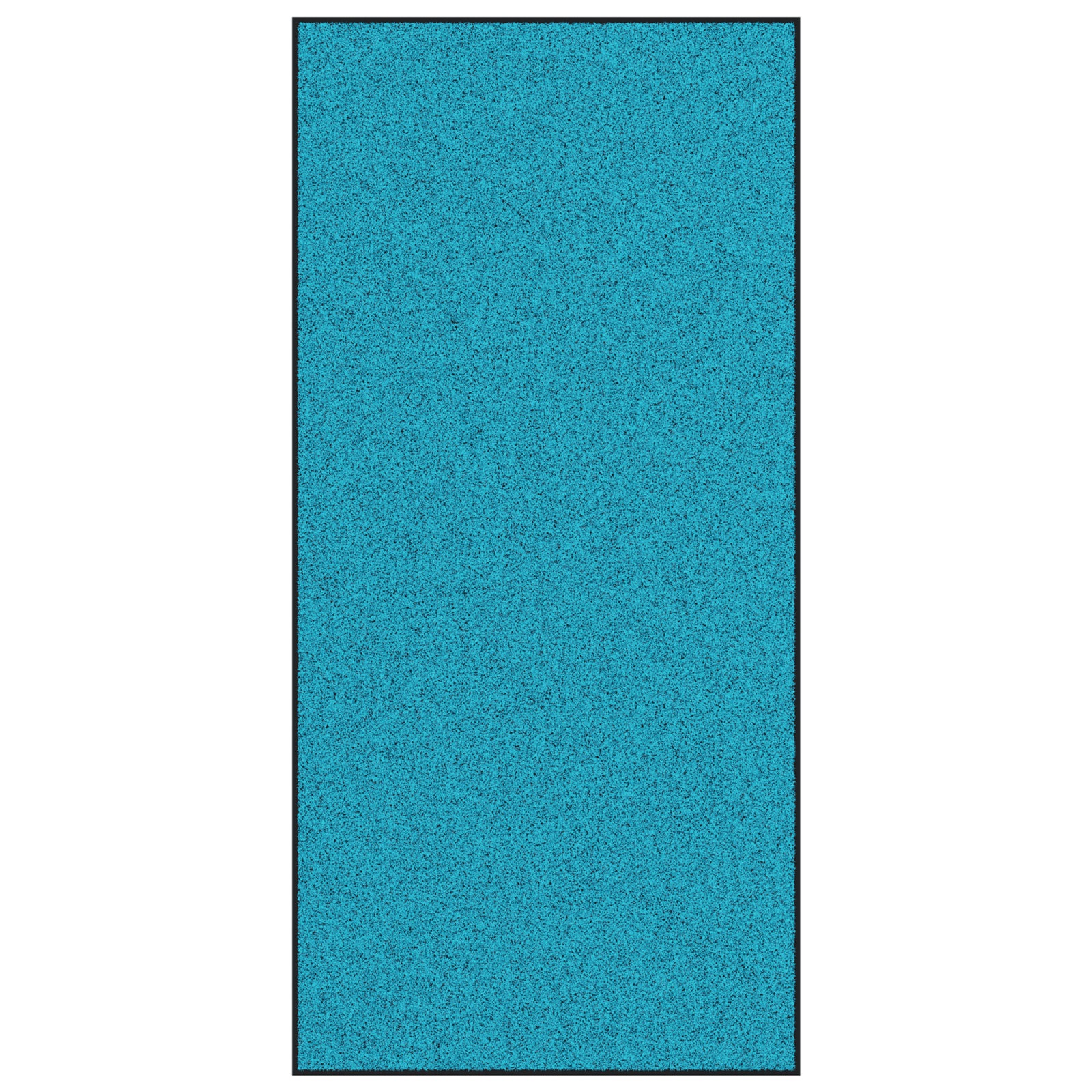 Dørmatte Vaskbar Cyan 120x250 cm