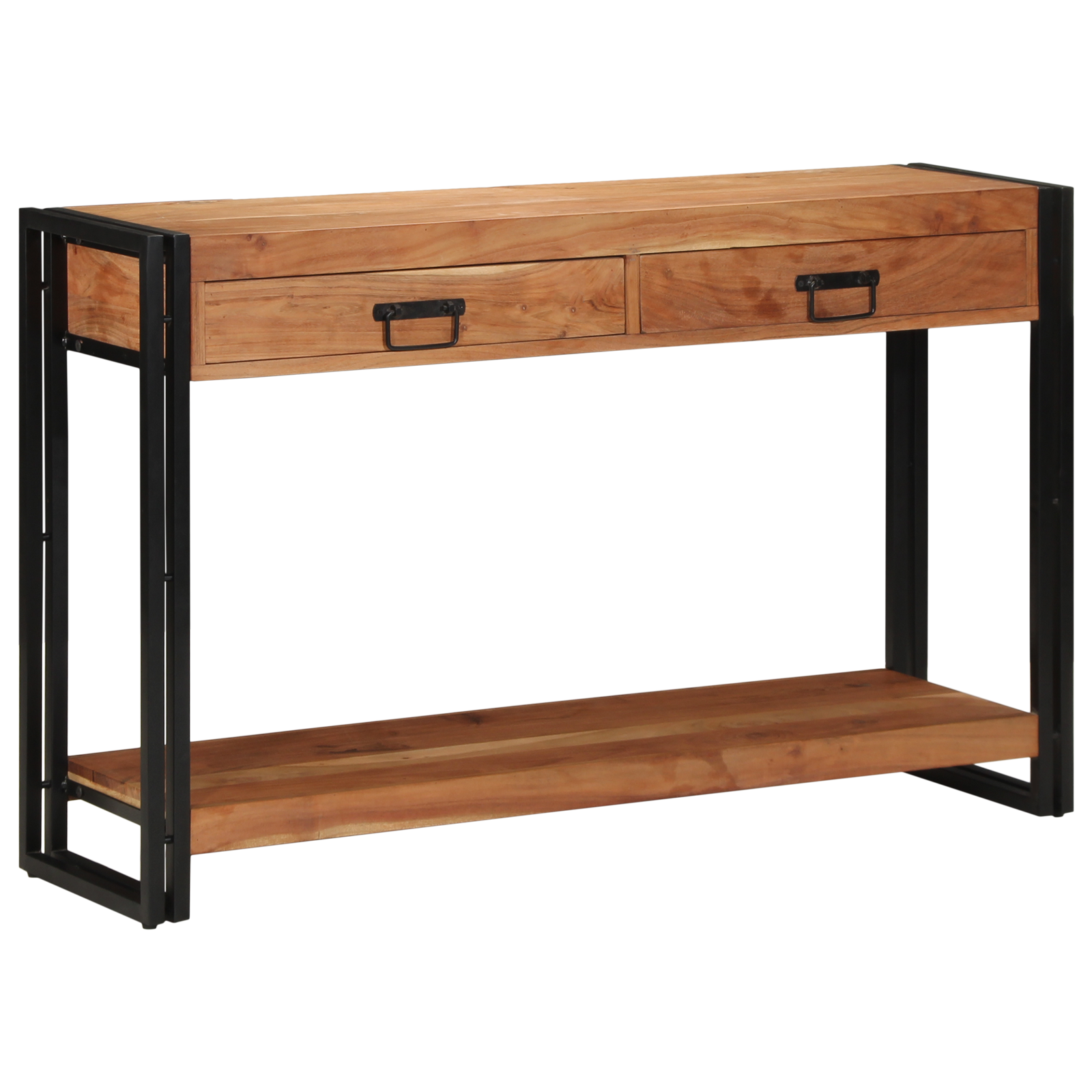 Konsollbord 120x33x75 cm Solid tre Akasie